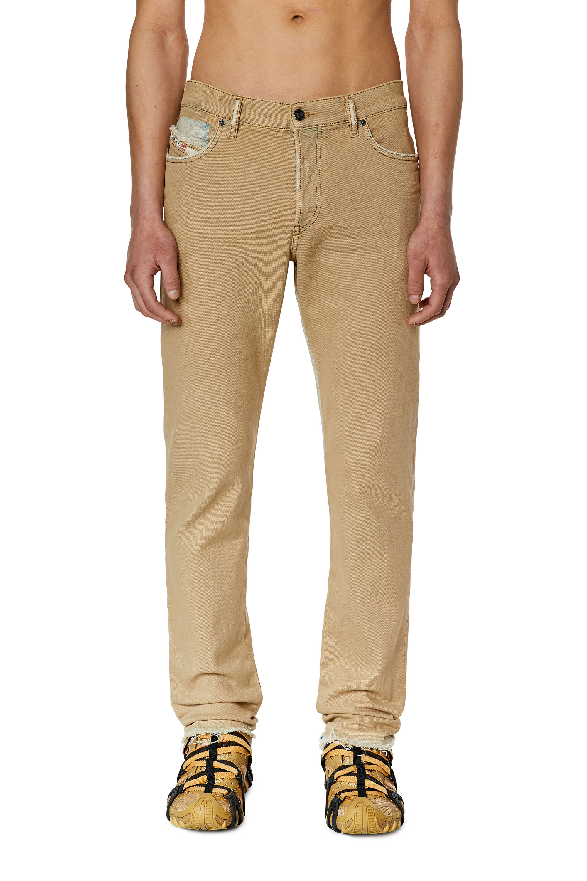 Diesel - 1995 D-Sark 09F24 Straight Jeans, Beige - Image 3