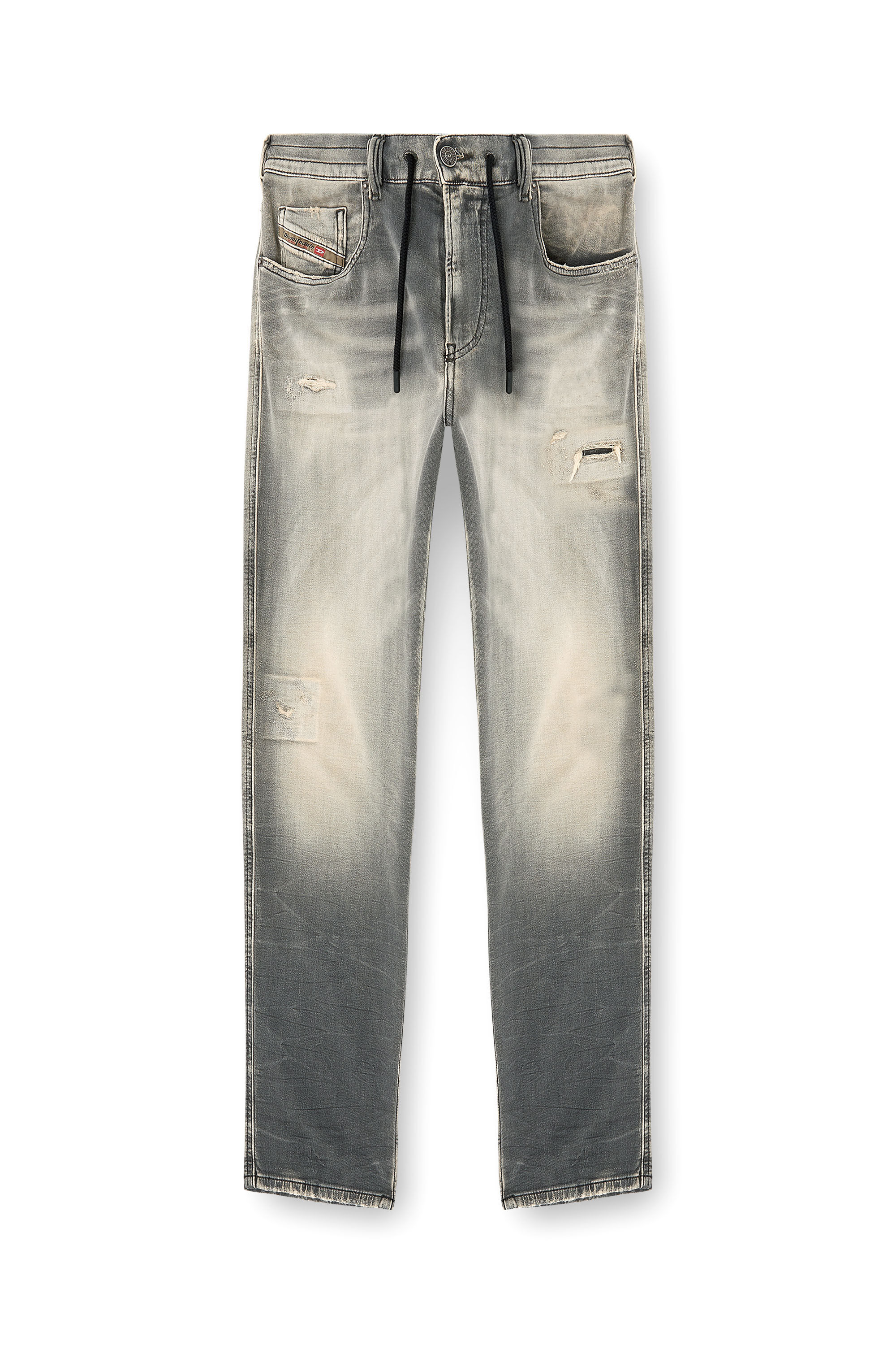 Diesel - Man's Slim 2062 D-Strukt Joggjeans&reg; 068UH, Light Grey - 4