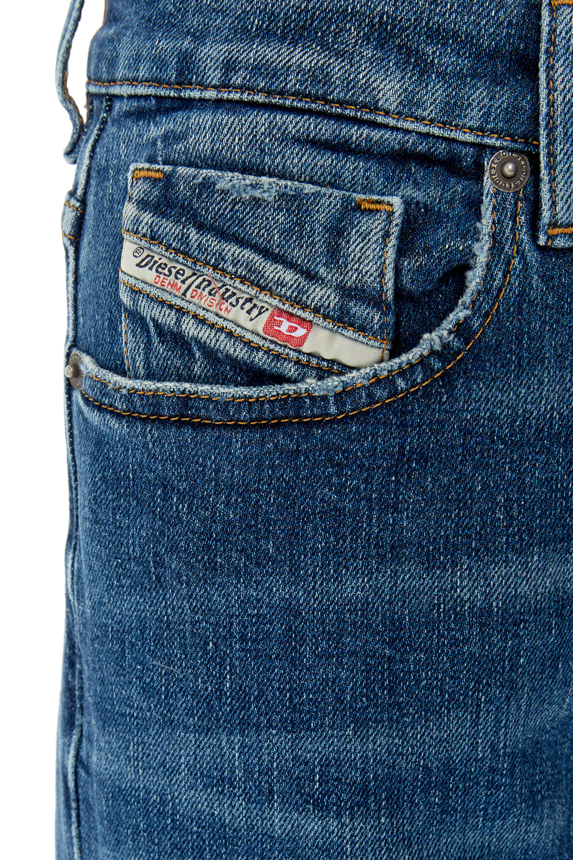 Diesel - 1978 D-Akemi 007L1 Bootcut and Flare Jeans, Medium blue - Image 5