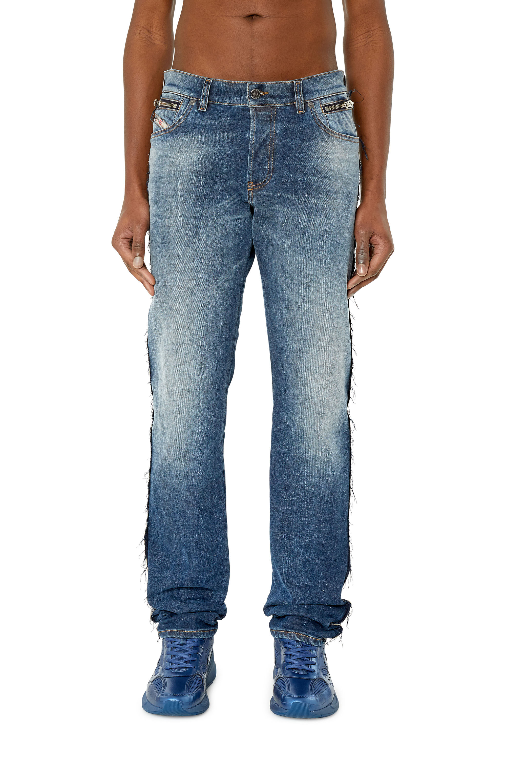 Diesel - 1995 D-Sark 09F39 Straight Jeans, Dark Blue - Image 3
