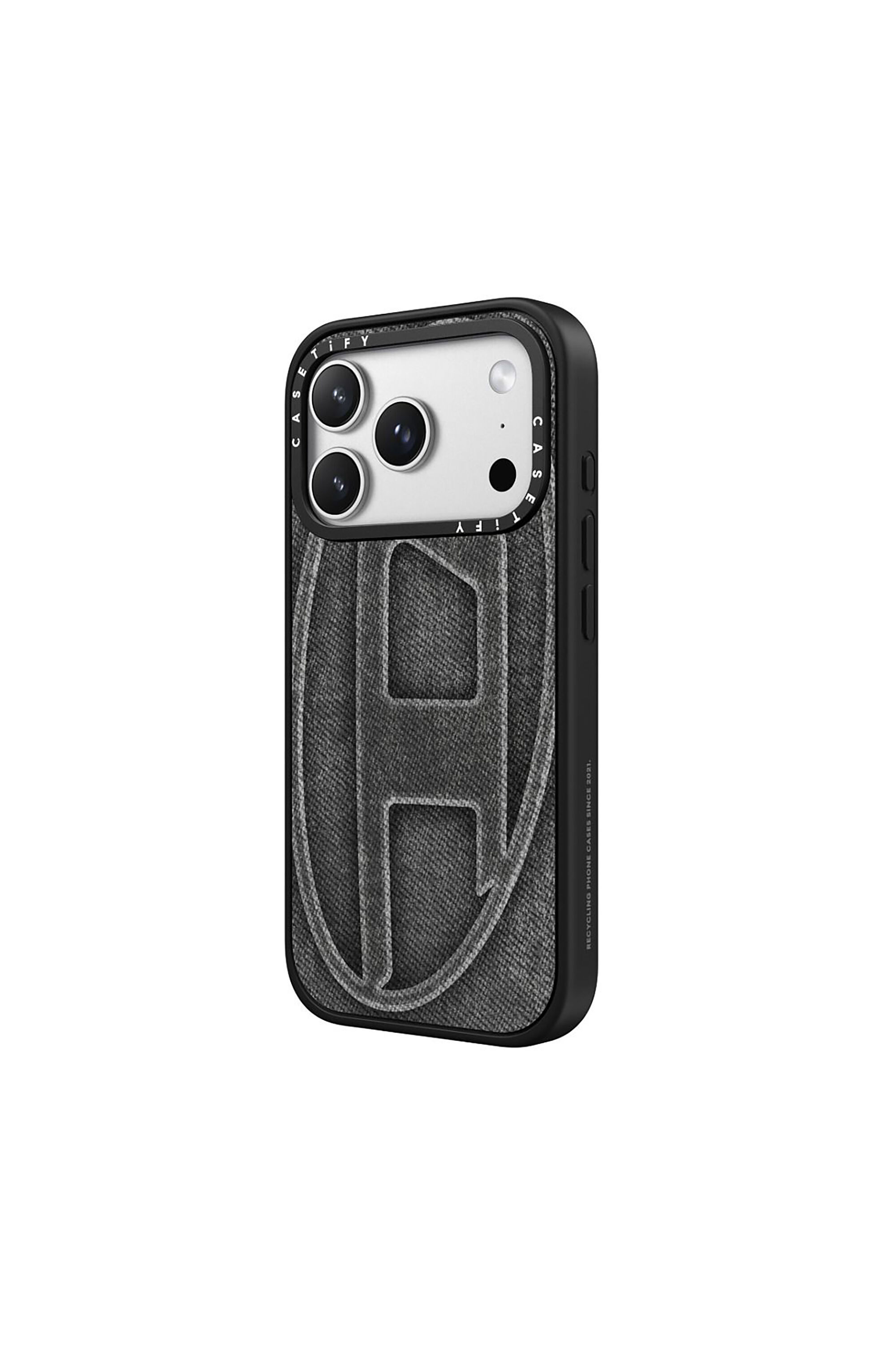 Diesel - 60574 MOULDED CASE, Unisex's Oval D impact case for iPhone 17 Pro in Black - 2