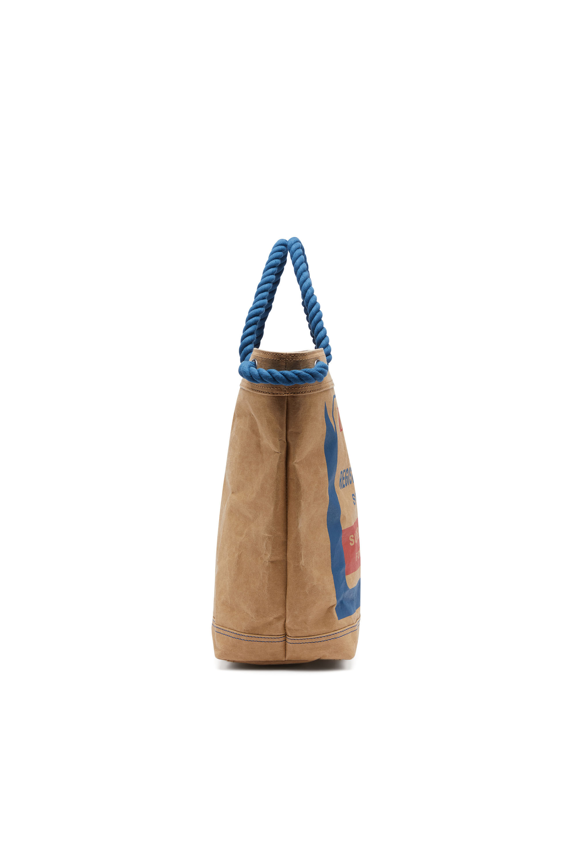 Diesel - JACKRON TOTE L X, Beige/Blue - Image 5