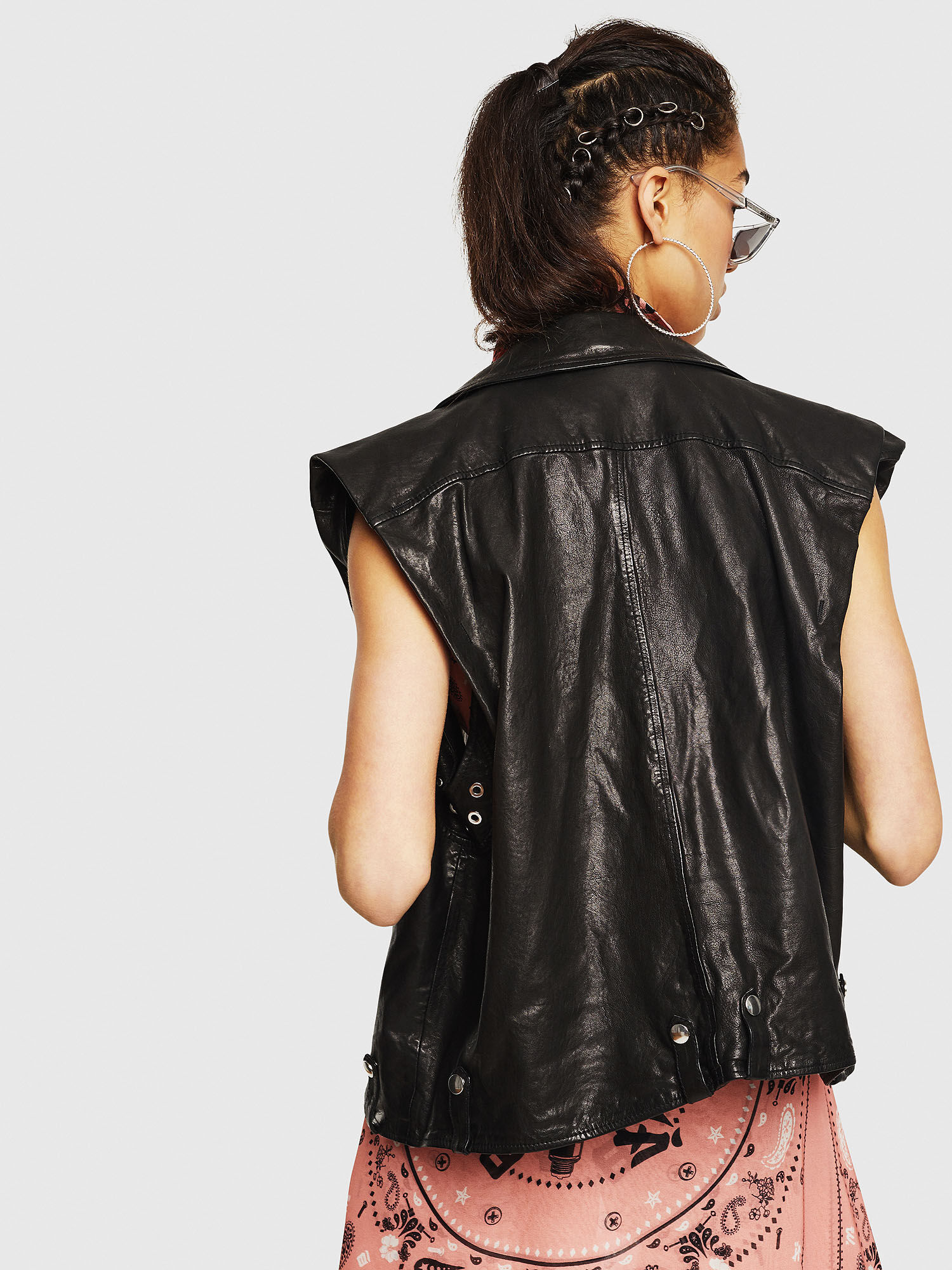 diesel sleeveless jacket