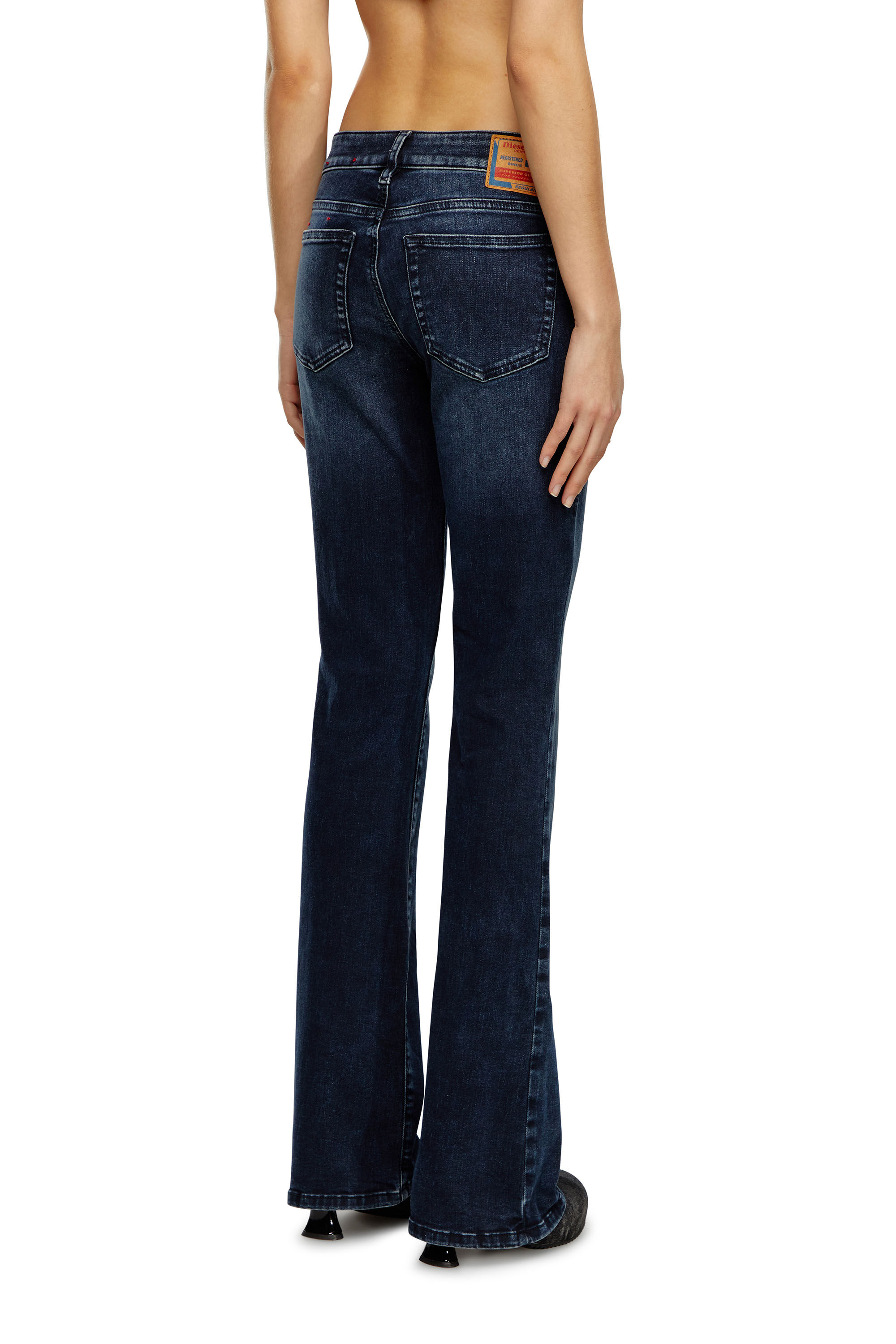 Diesel - Bootcut and Flare Jeans 1969 D-Ebbey 0ENAR, Dark Blue - Image 4