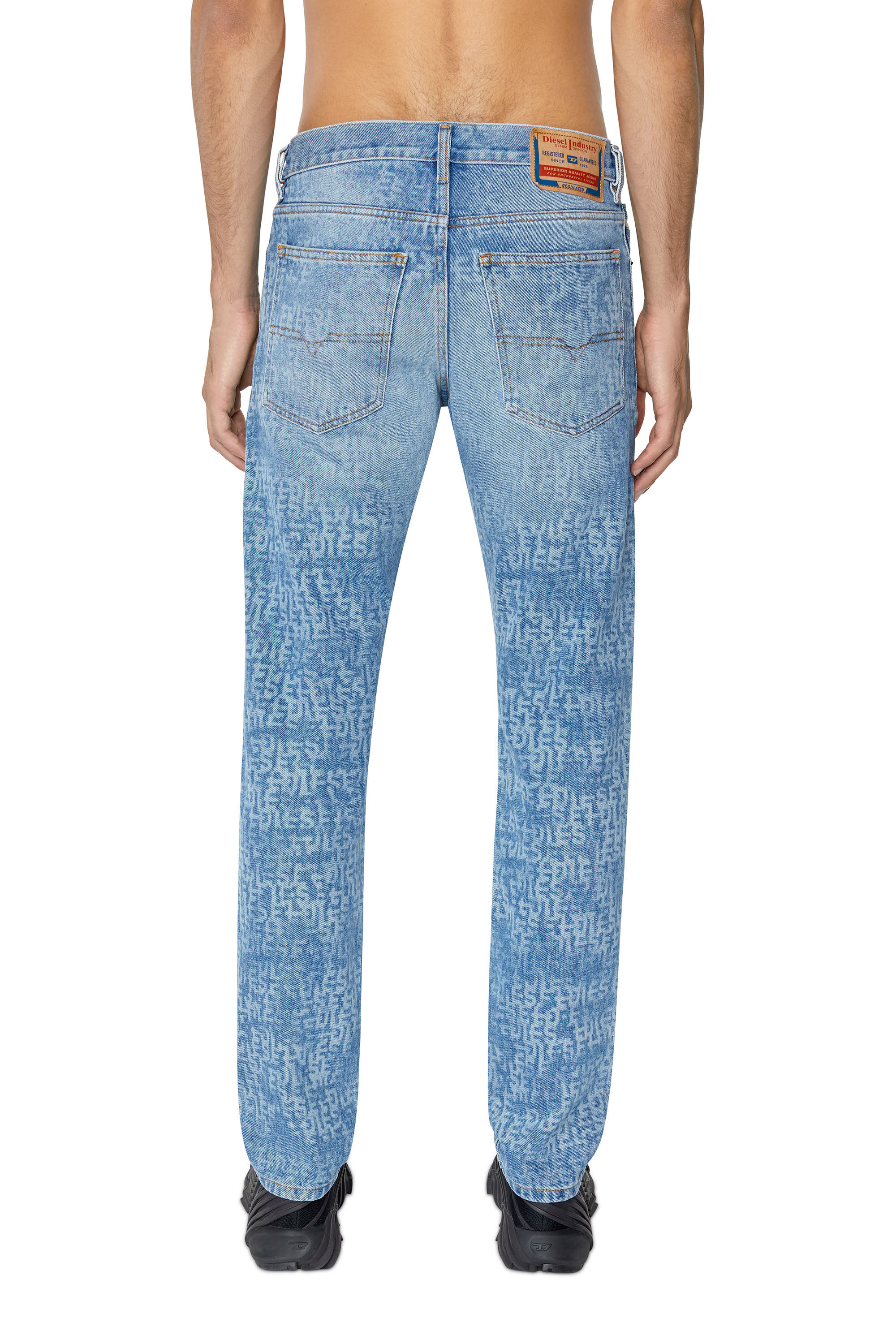 Diesel - 1995 D-Sark 007F5 Straight Jeans, Light Blue - Image 4
