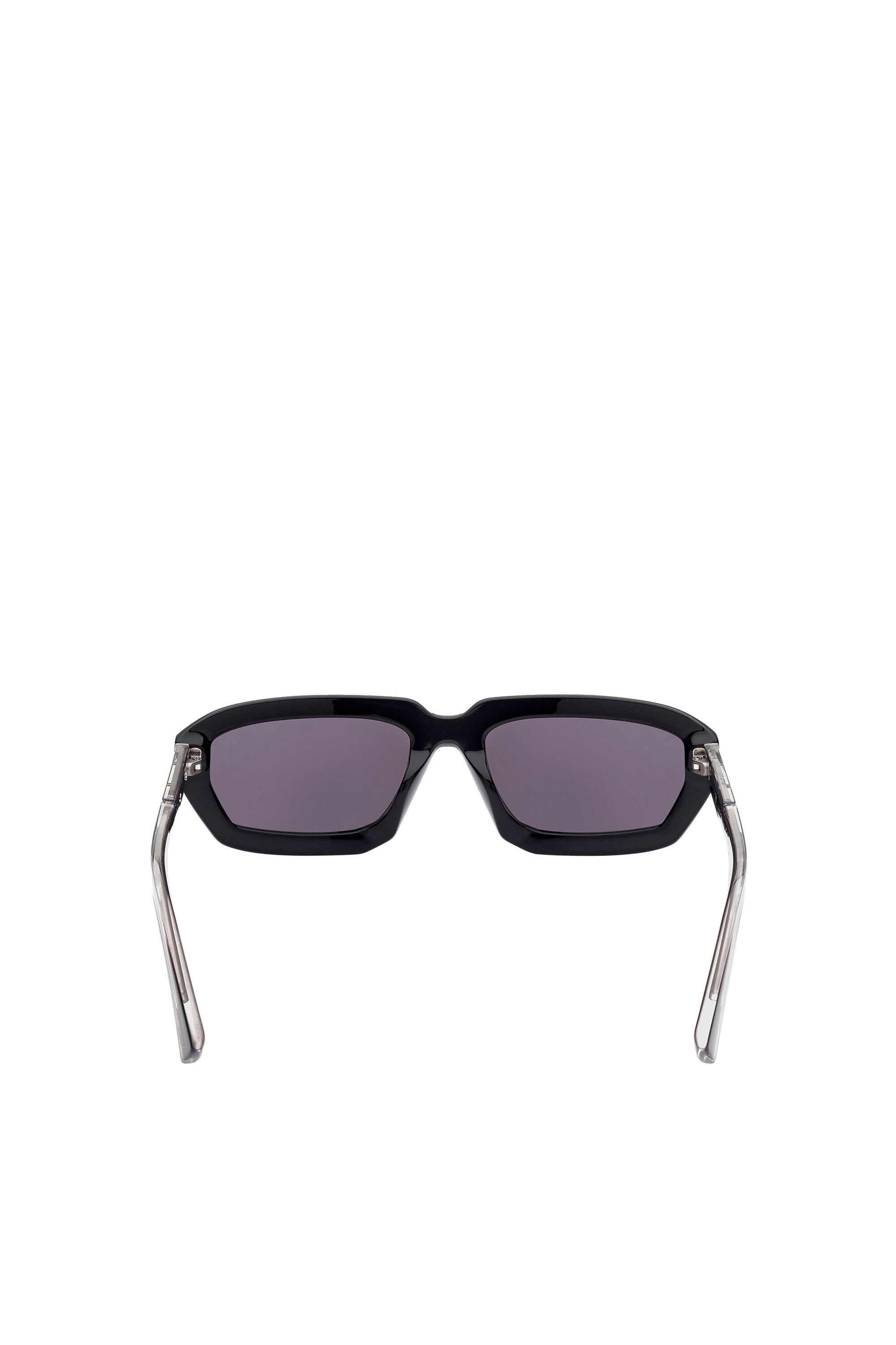 Diesel - DL0347, Unisex's Bold volumes and clean-cut sunglasses in Black - 3