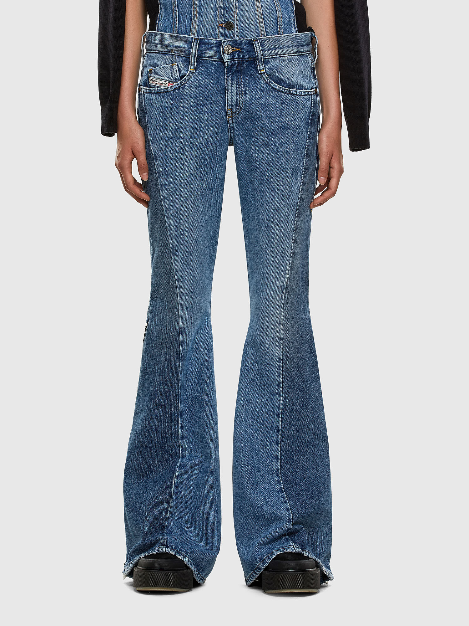 diesel flare jeans