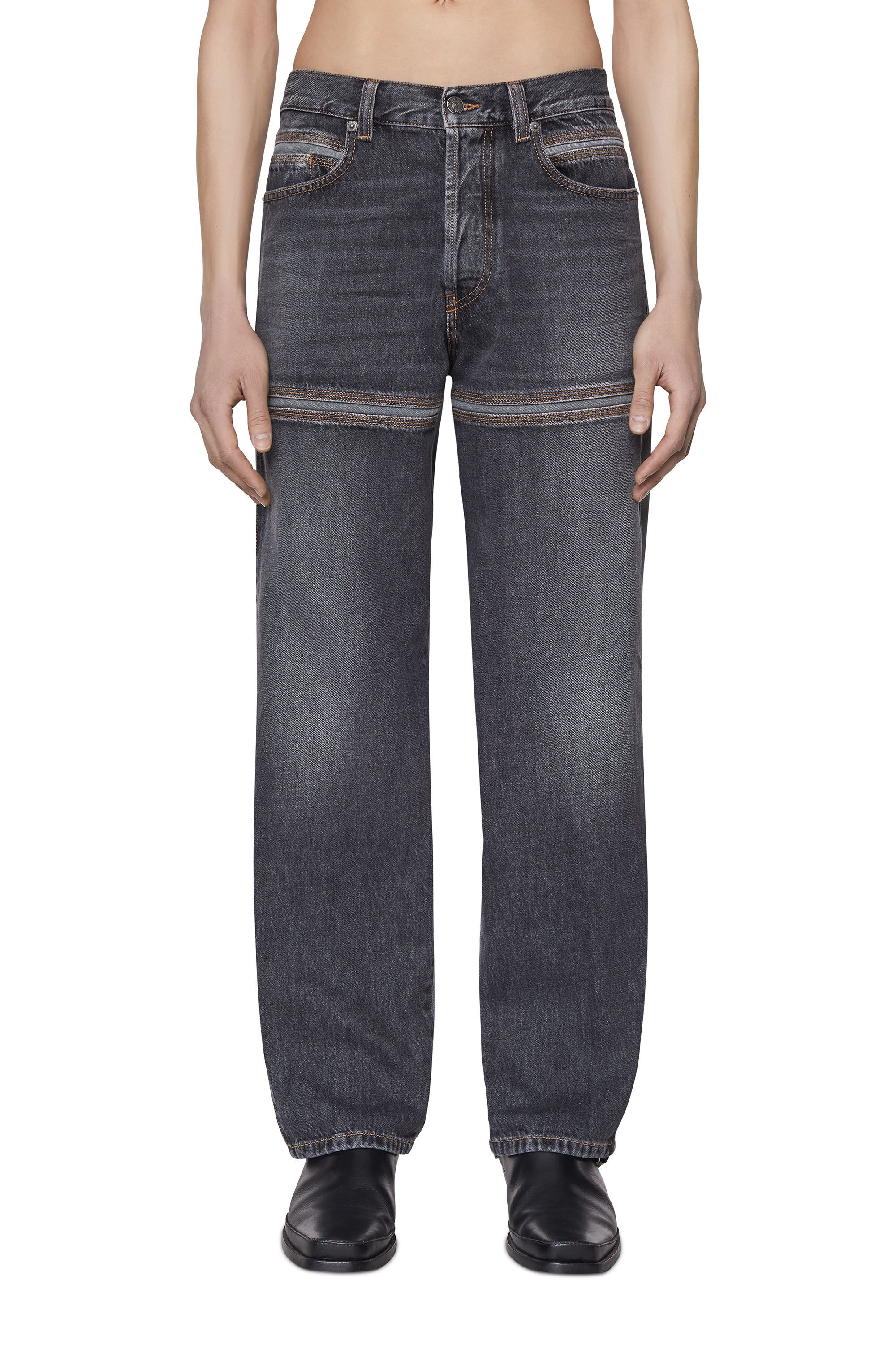 Diesel - D-Mand 09D15 Straight Jeans,  - Image 3