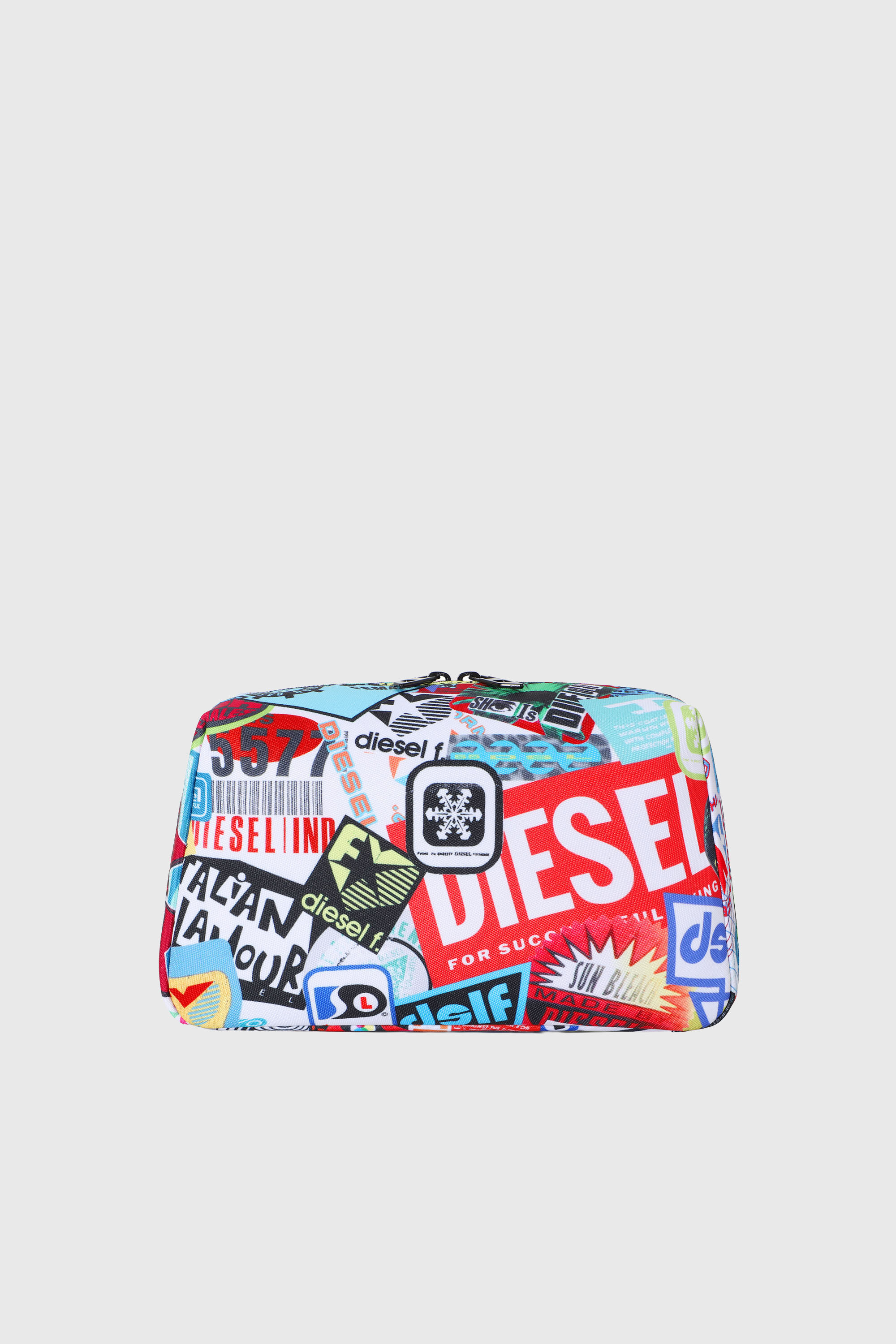 Diesel - DIESEL PC PRINTED BEAUTY CASE-STICKERS-, Unisex's Beauty case with stickers in Multicolor - 1