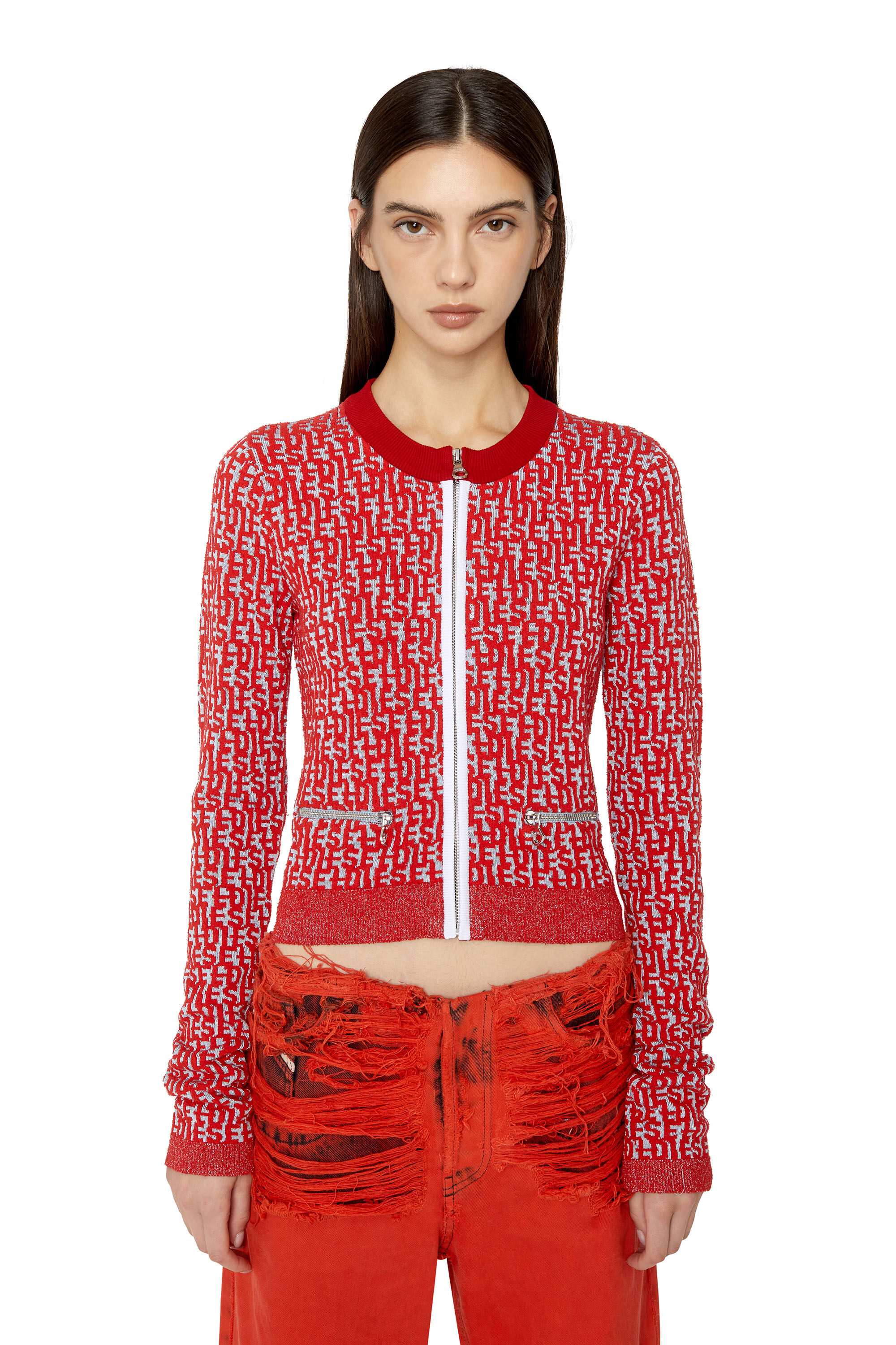 Diesel - M-ALLORCA, Grey/Red - Image 3