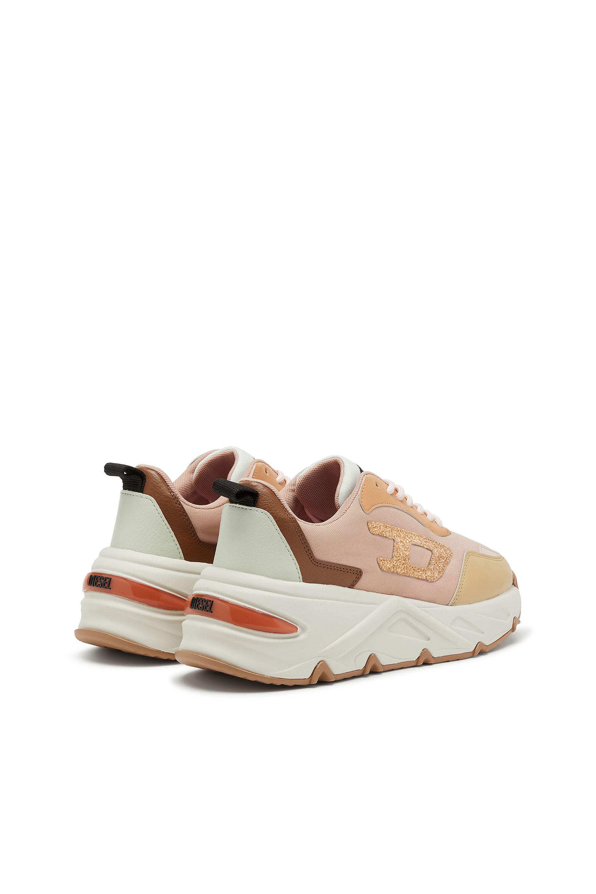 Women's S-Savannah-Sneakers with Diesel logo | Pink | Diesel