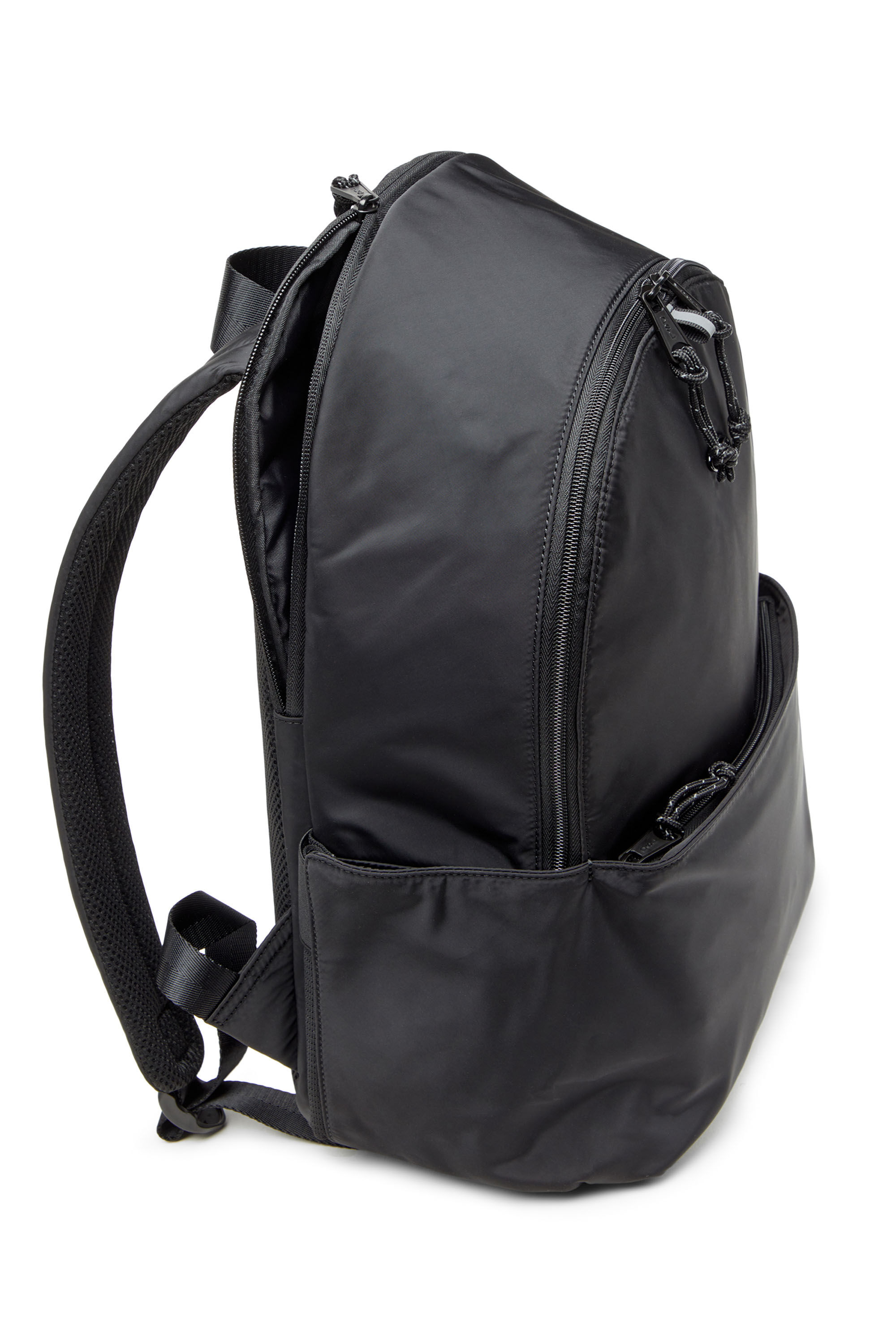 DIESEL ブラック リュック・バックパック Men's D-Pack-Backpack in satin-touch fabric | Black | Diesel