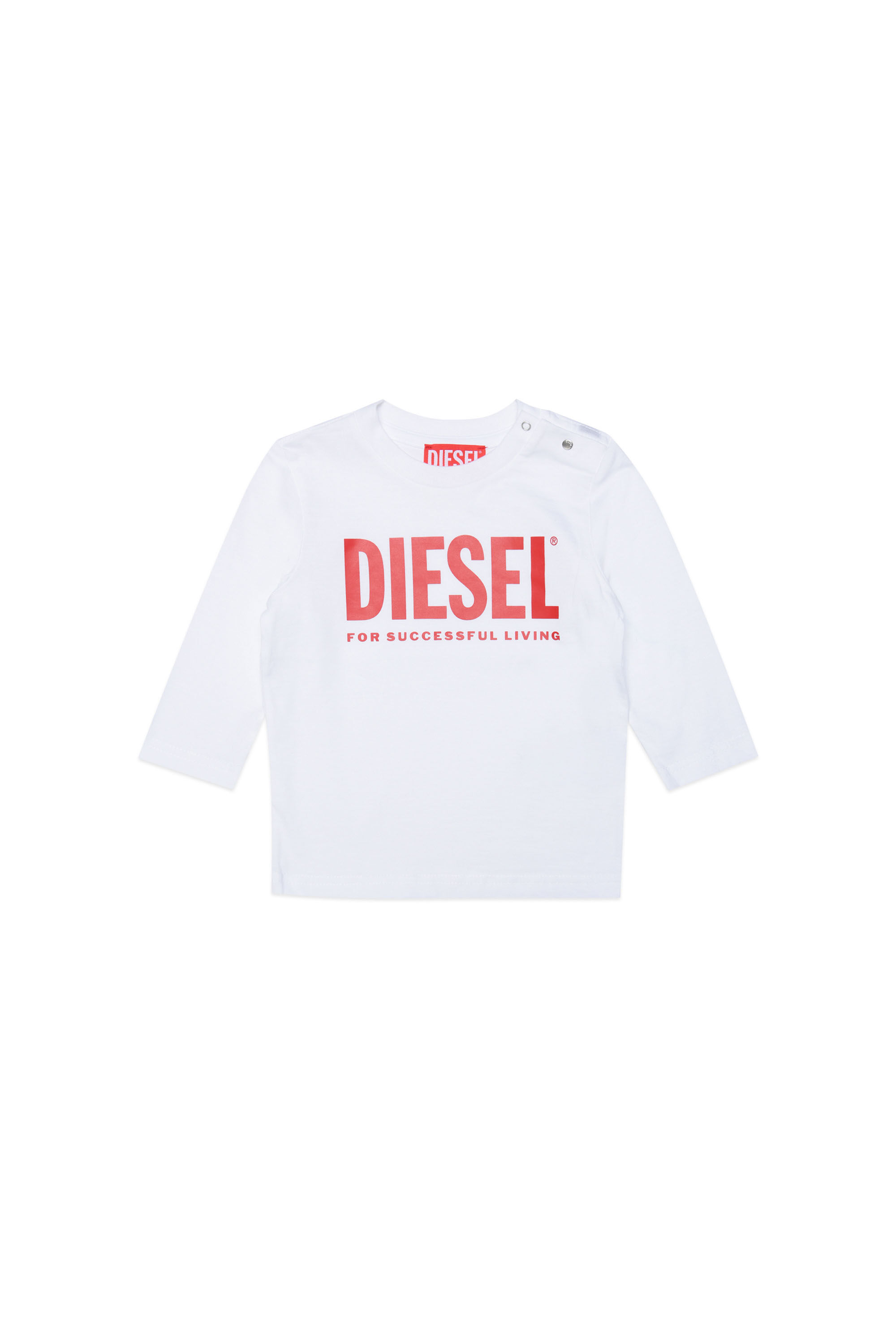 Diesel - TJUSTLOGOYB ML, White - Image 1