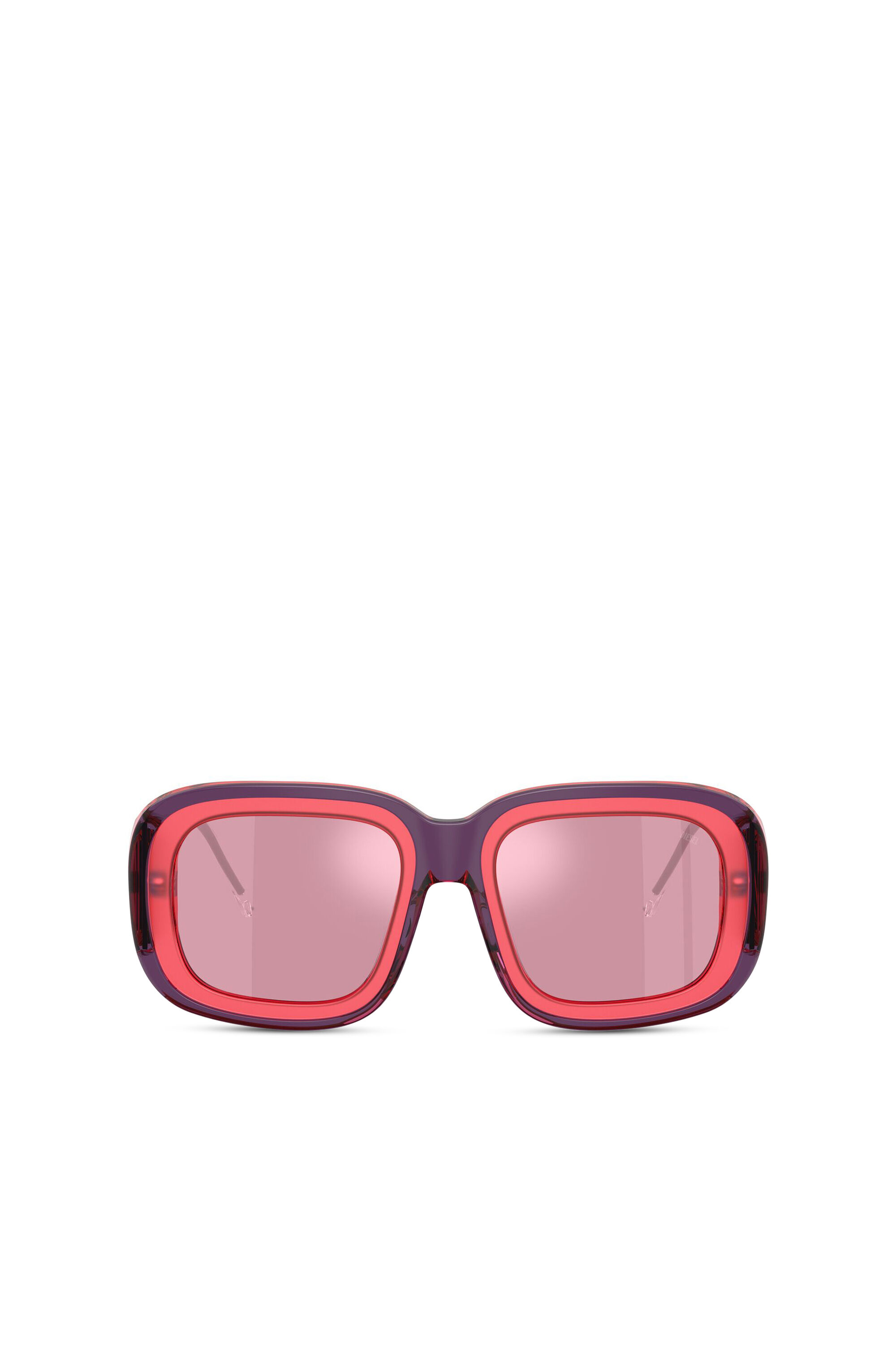 Diesel - 0DL2015U, Unisex's Square sunglasses in Pink - 1