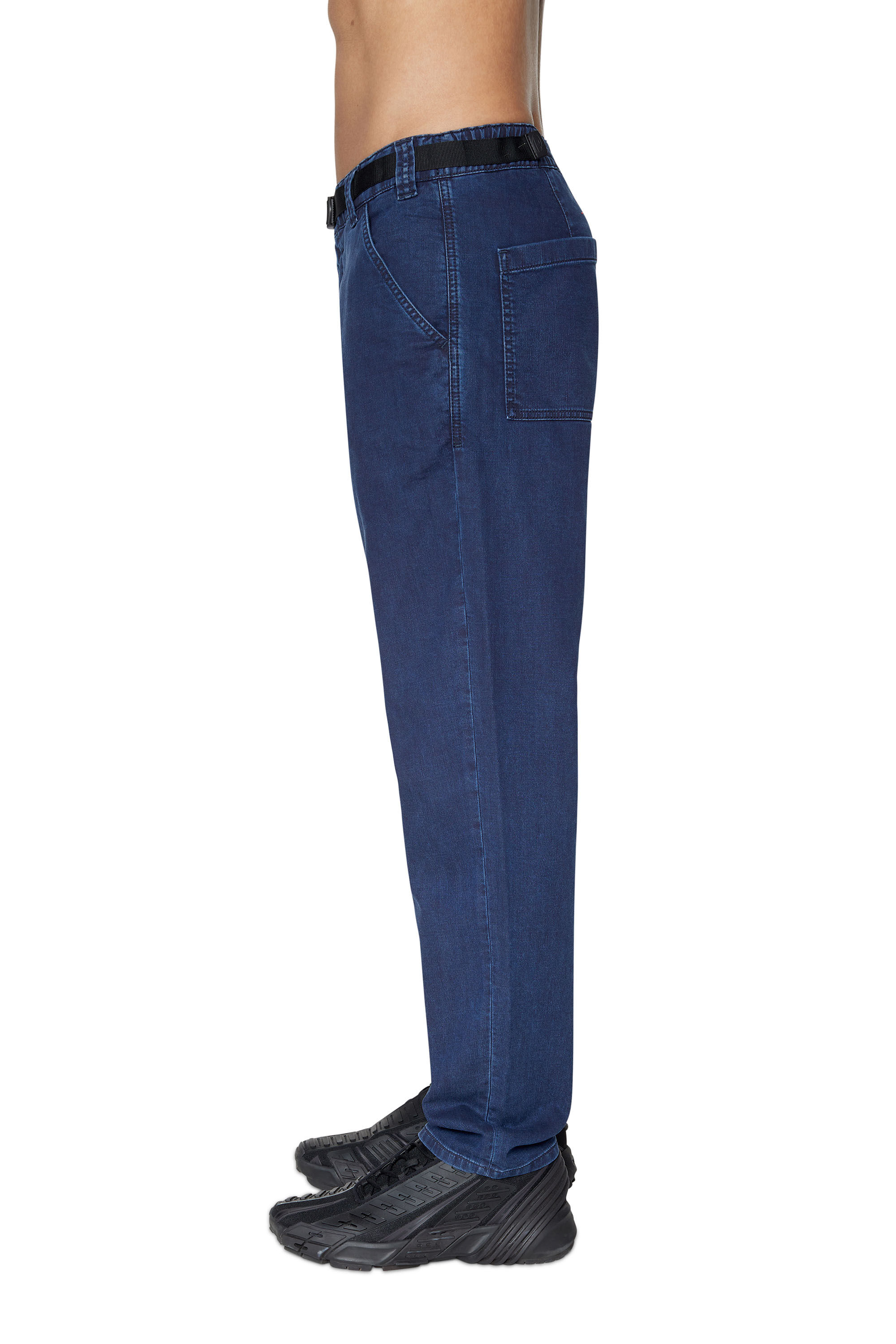 Diesel - Krooley JoggJeans® 069ZJ Tapered, Dark Blue - Image 5