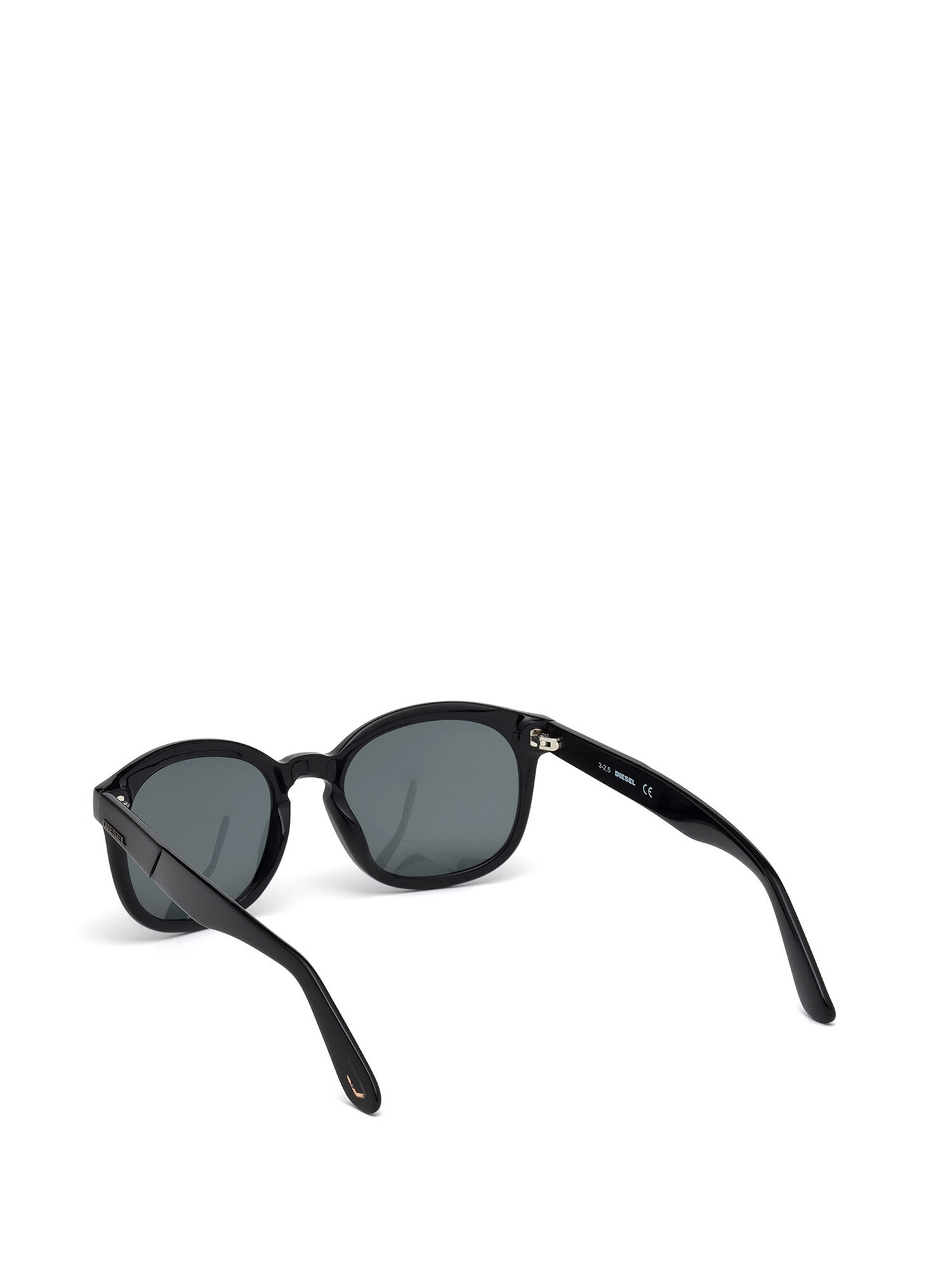 Diesel - DM0190, Woman's Shiny-matt surfaces eyewear in Black - 2