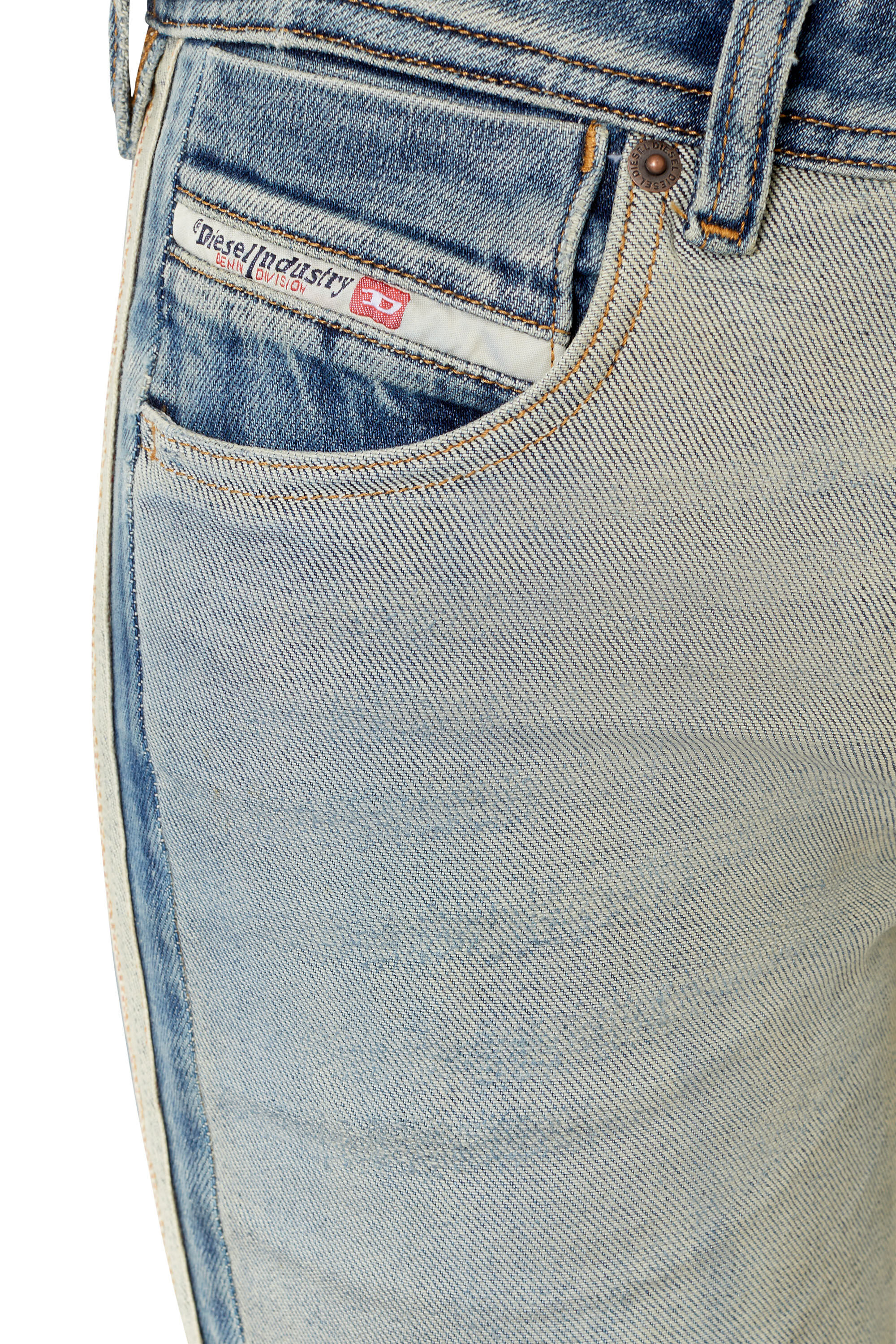 Diesel - 2002 09E20 Straight Jeans, Medium blue - Image 6