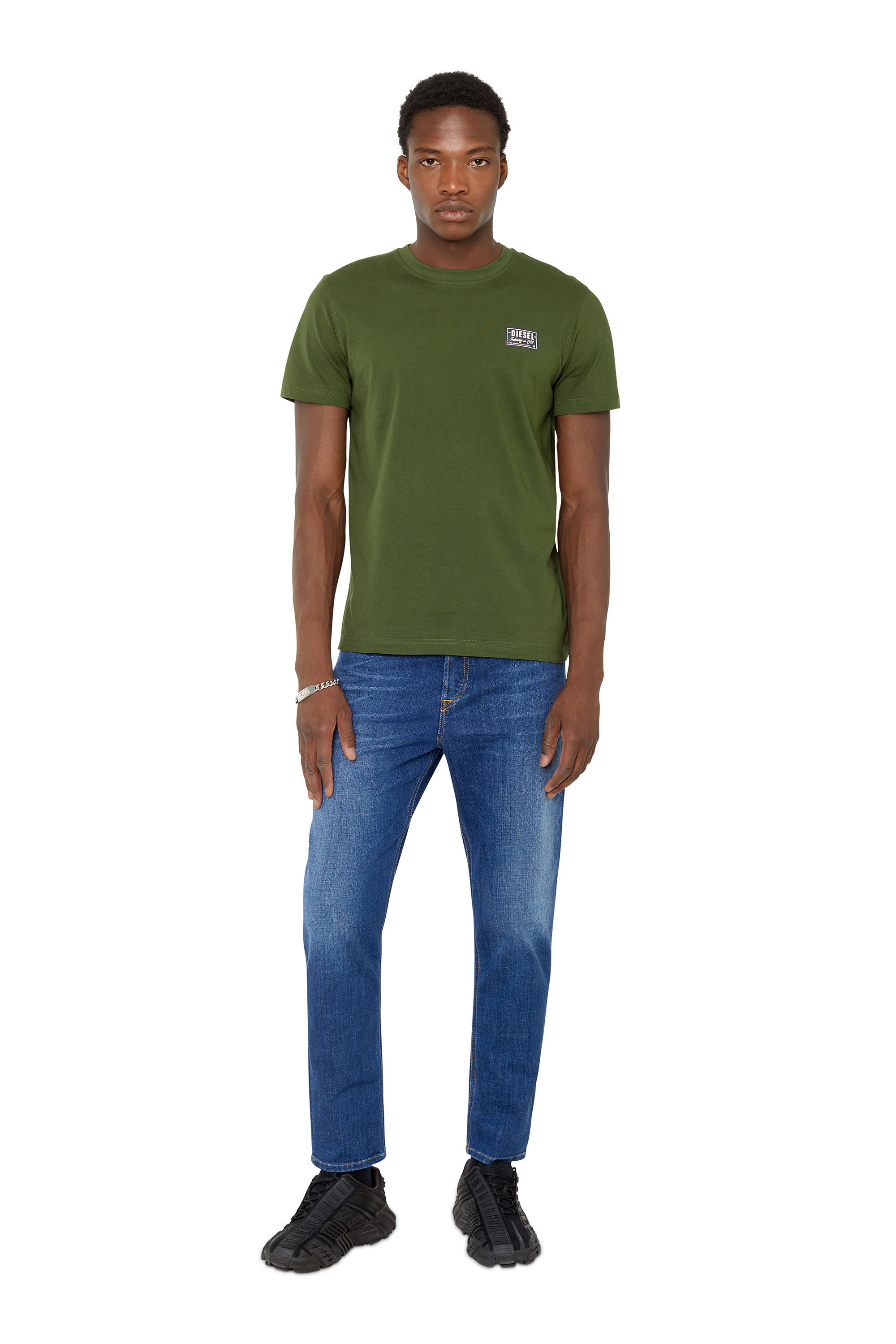Diesel - 2005 D-Fining 09D46 Tapered Jeans, Medium blue - Image 1