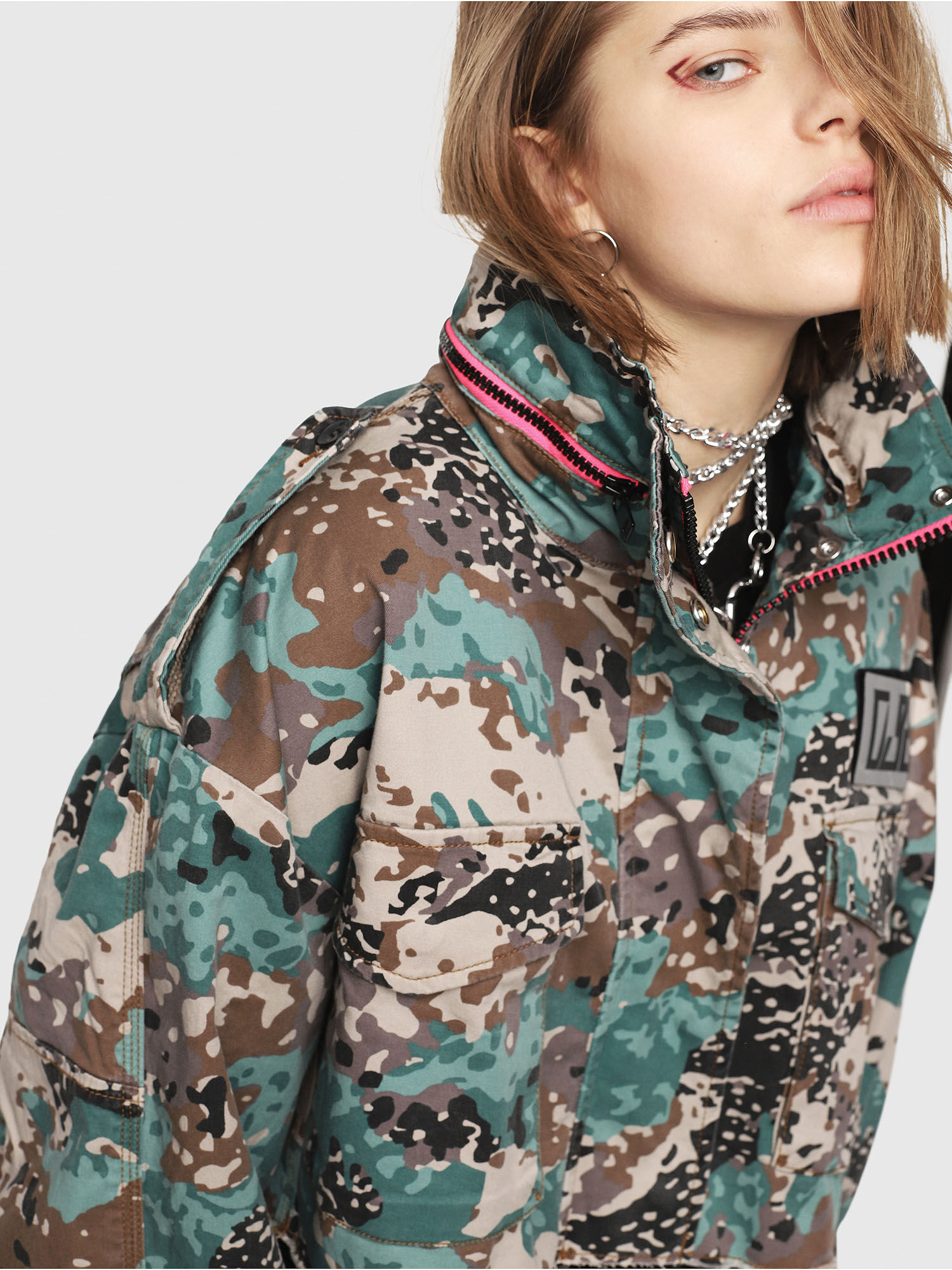 diesel camouflage jacket