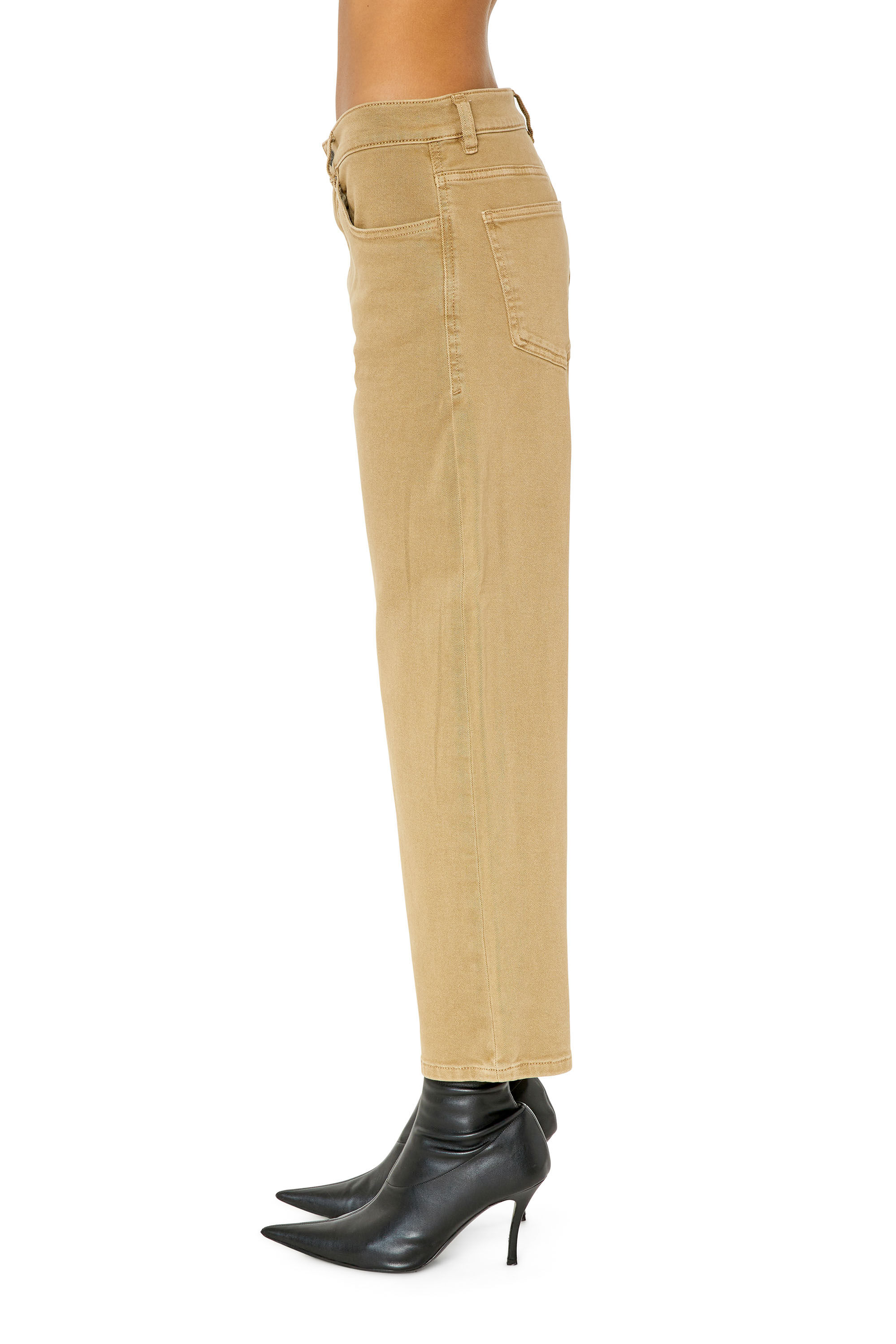 Diesel - 2016 D-Air 0QWTY Boyfriend Jeans, Brown - Image 5