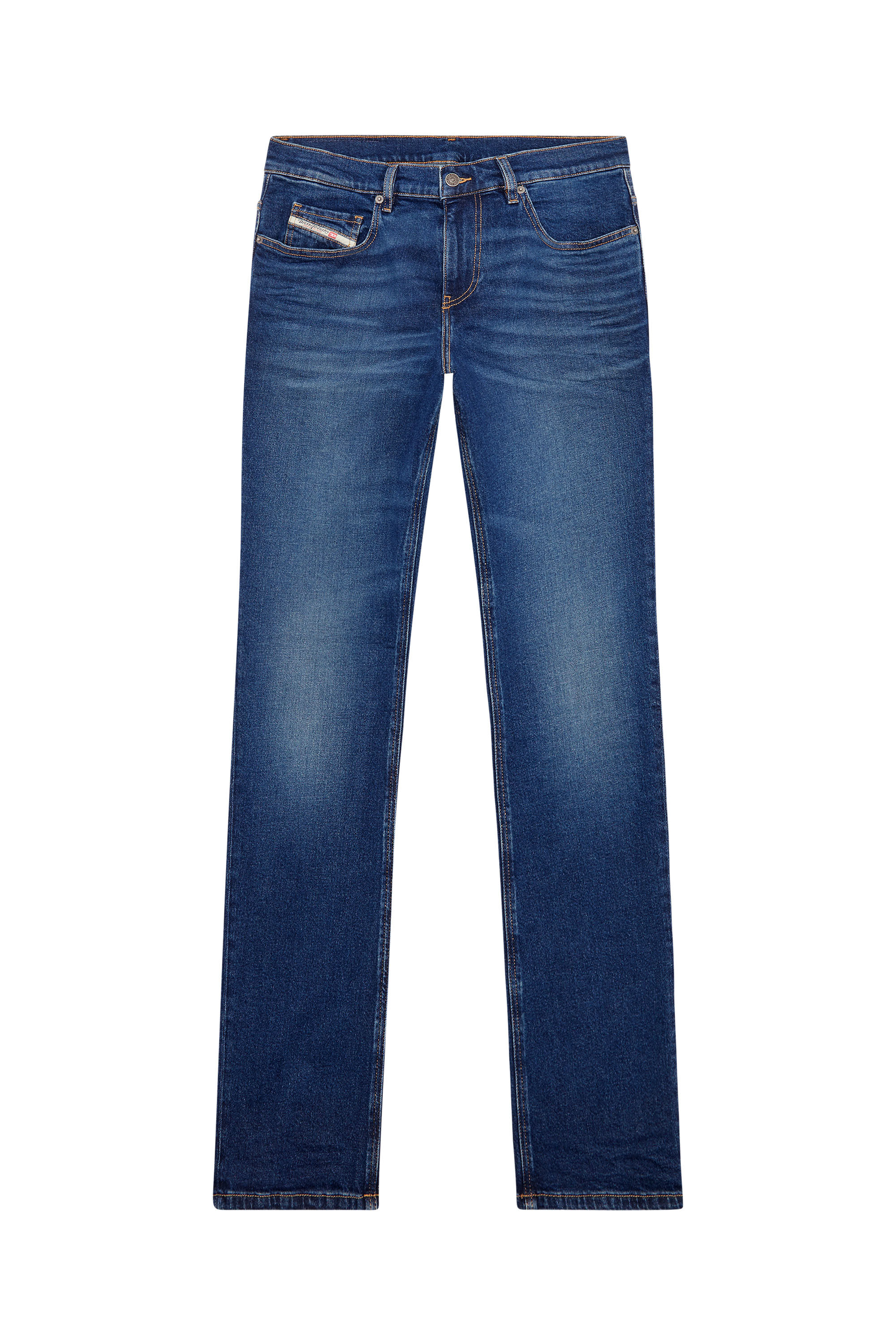 Diesel - 2021 D-Vocs 0GYCS Bootcut Jeans, Dark Blue - Image 2