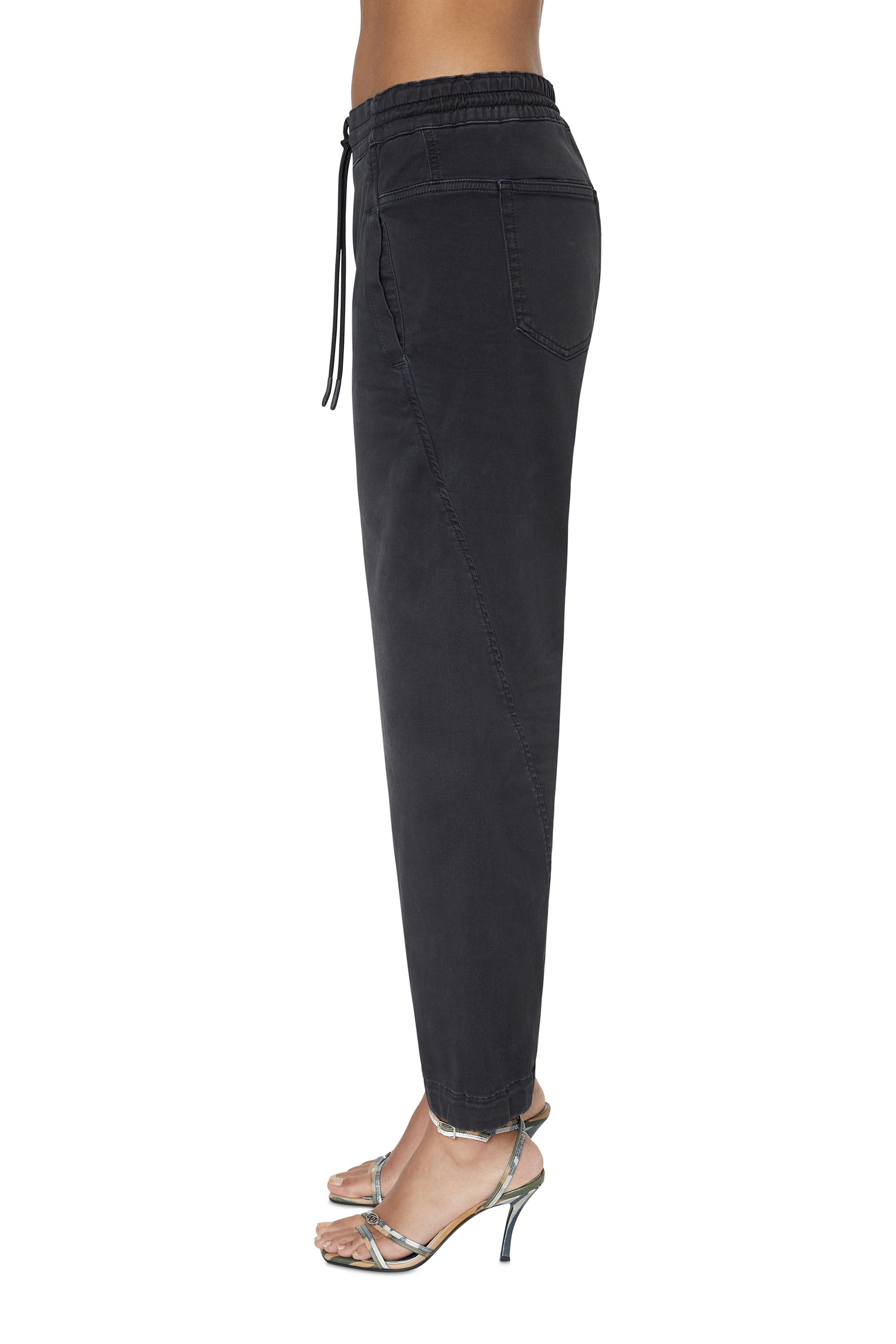Diesel - Krailey JoggJeans® Z670M Boyfriend, Black/Dark grey - Image 5