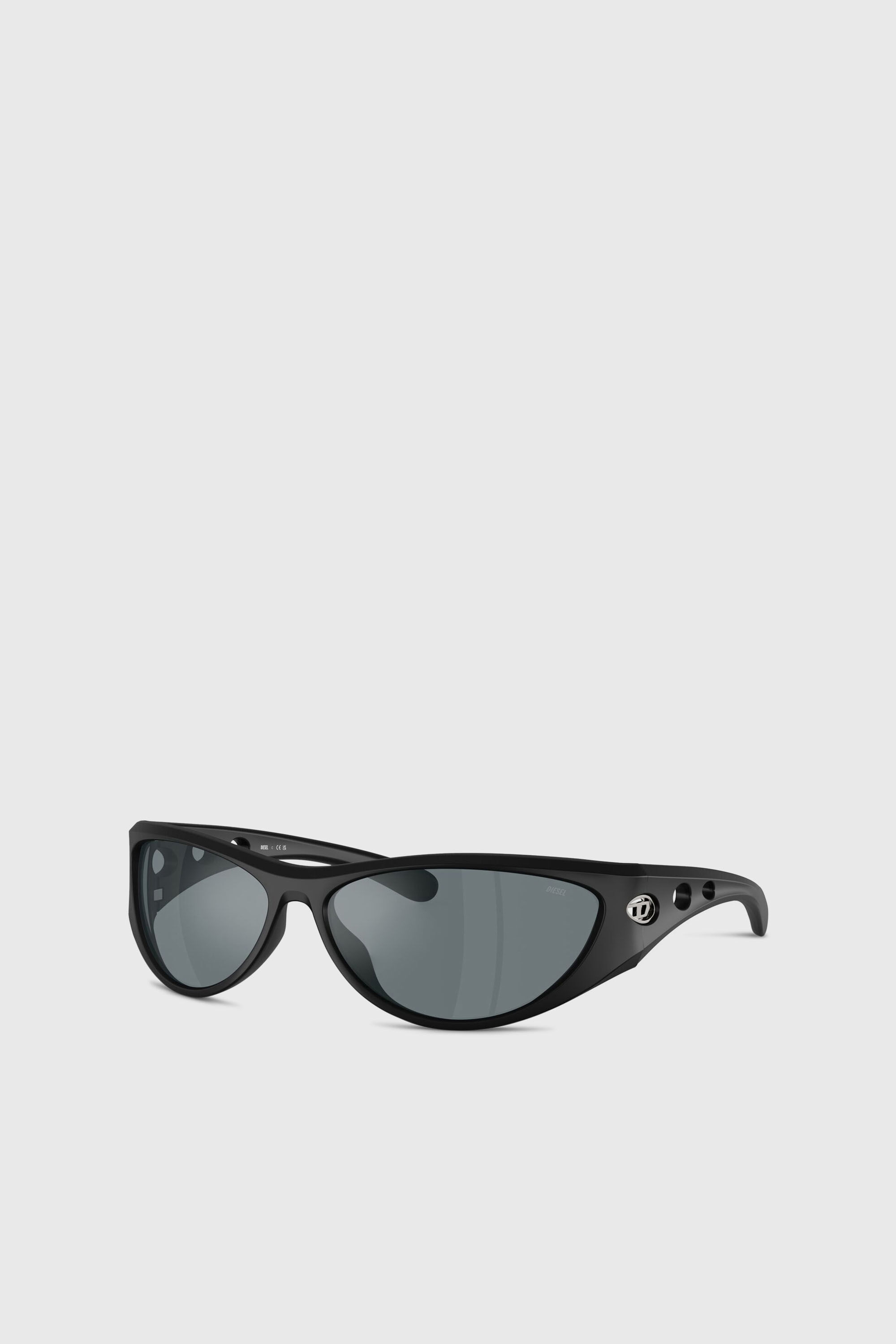 Diesel - 0DL3004U, Unisex's Cat-eye style sunglasses in Black - 5