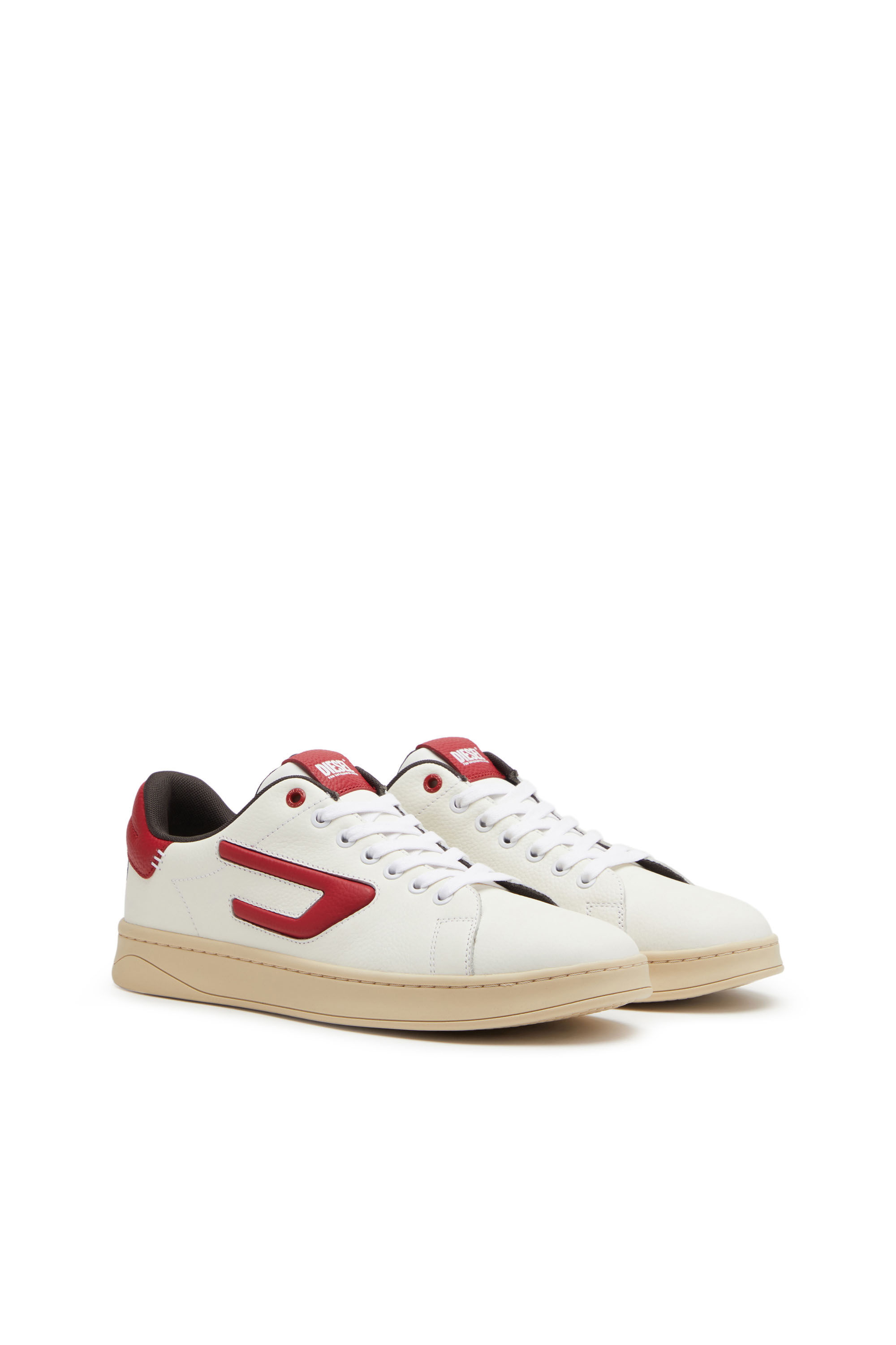 Diesel - S-ATHENE LOW, White/Red - Image 2