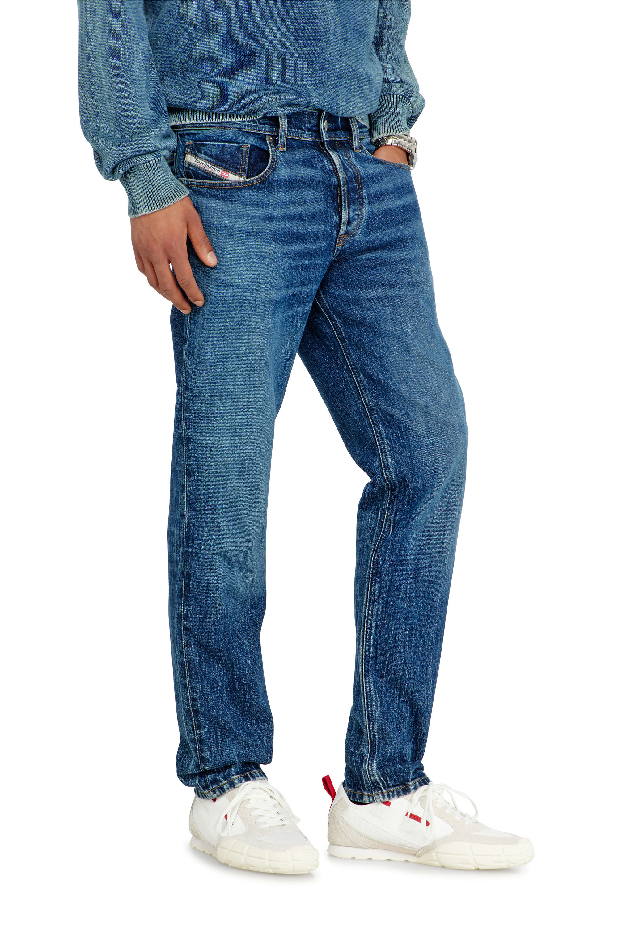 Diesel - Man's Regular Jeans 2023 D-Finitive 0KBBQ, Dark Blue - 6