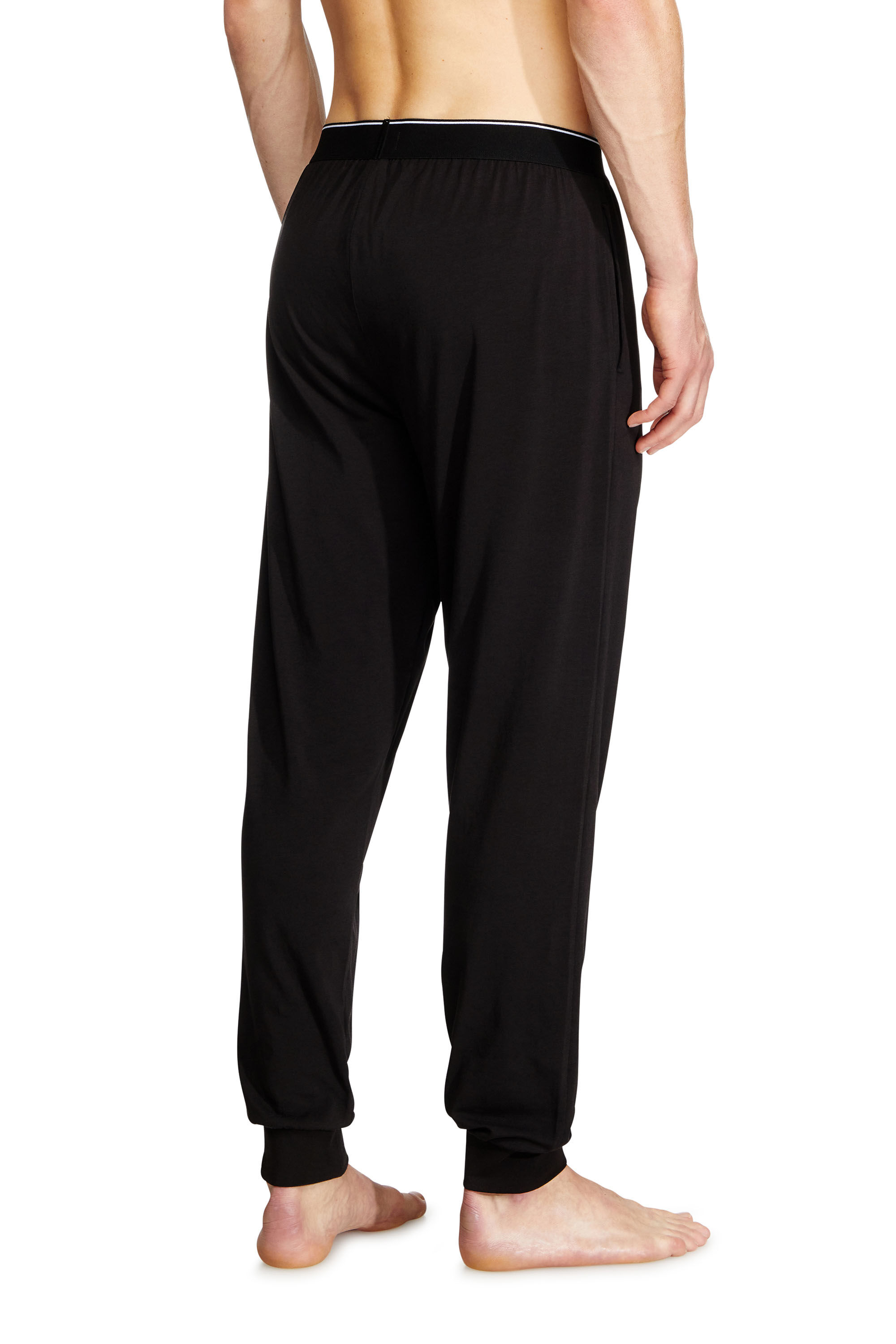 Diesel - JULIO-D-BOX, Man's Denim Division sweatpants in Black - 4