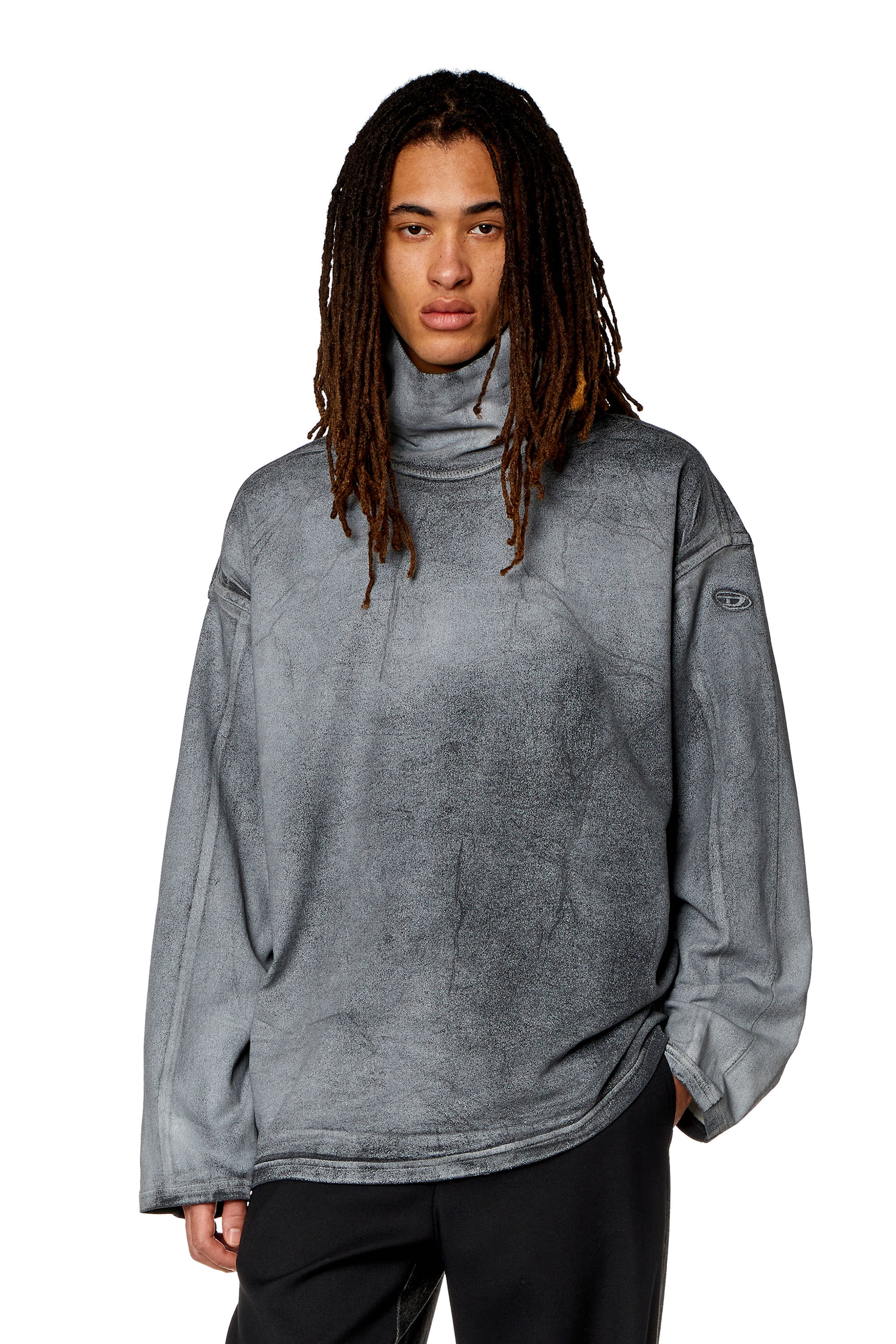 Diesel - D-NLABELCOL-S TRACK, Dark grey - Image 3