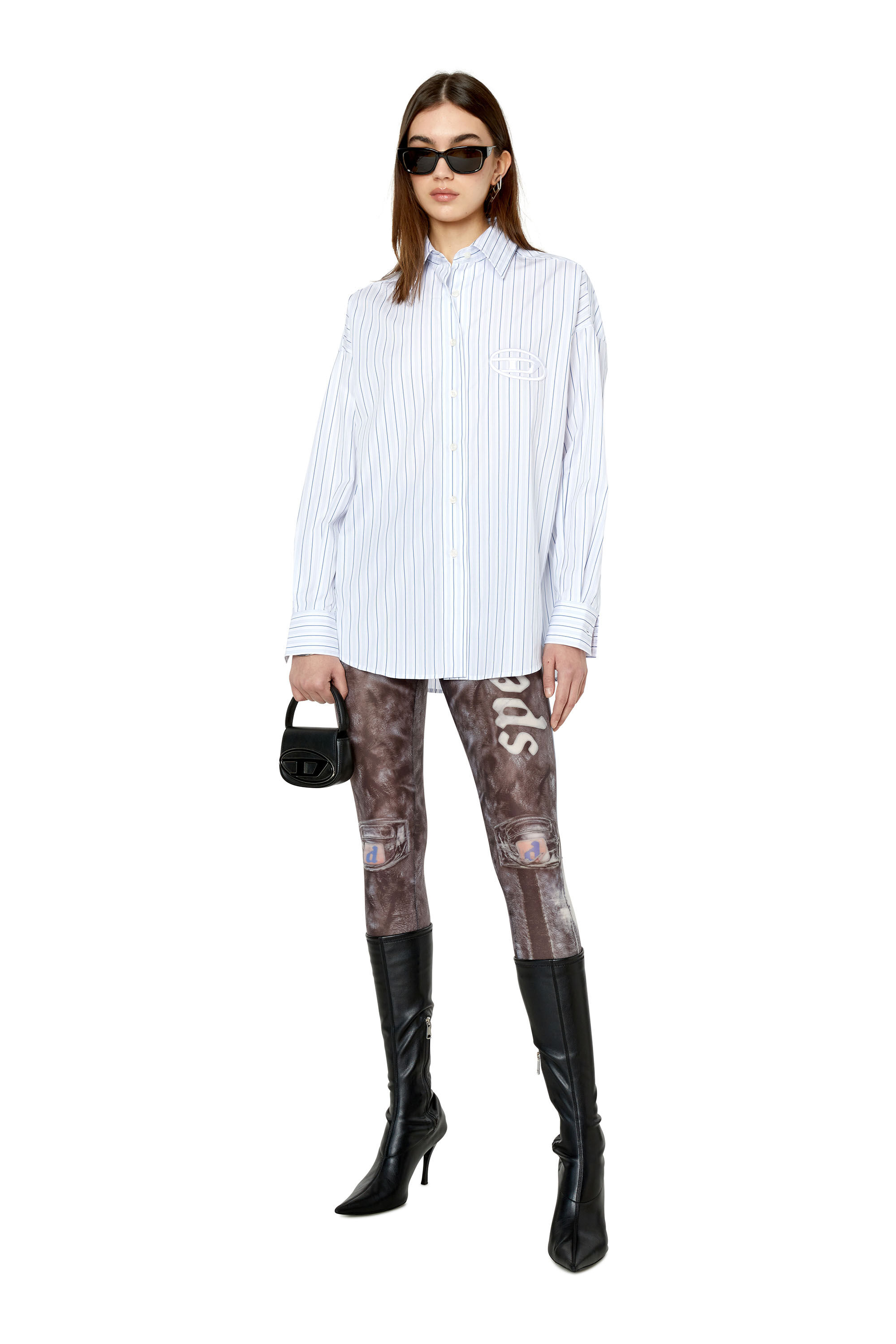 Diesel - S-DOUBLY-STRIPE, Light Blue - Image 1