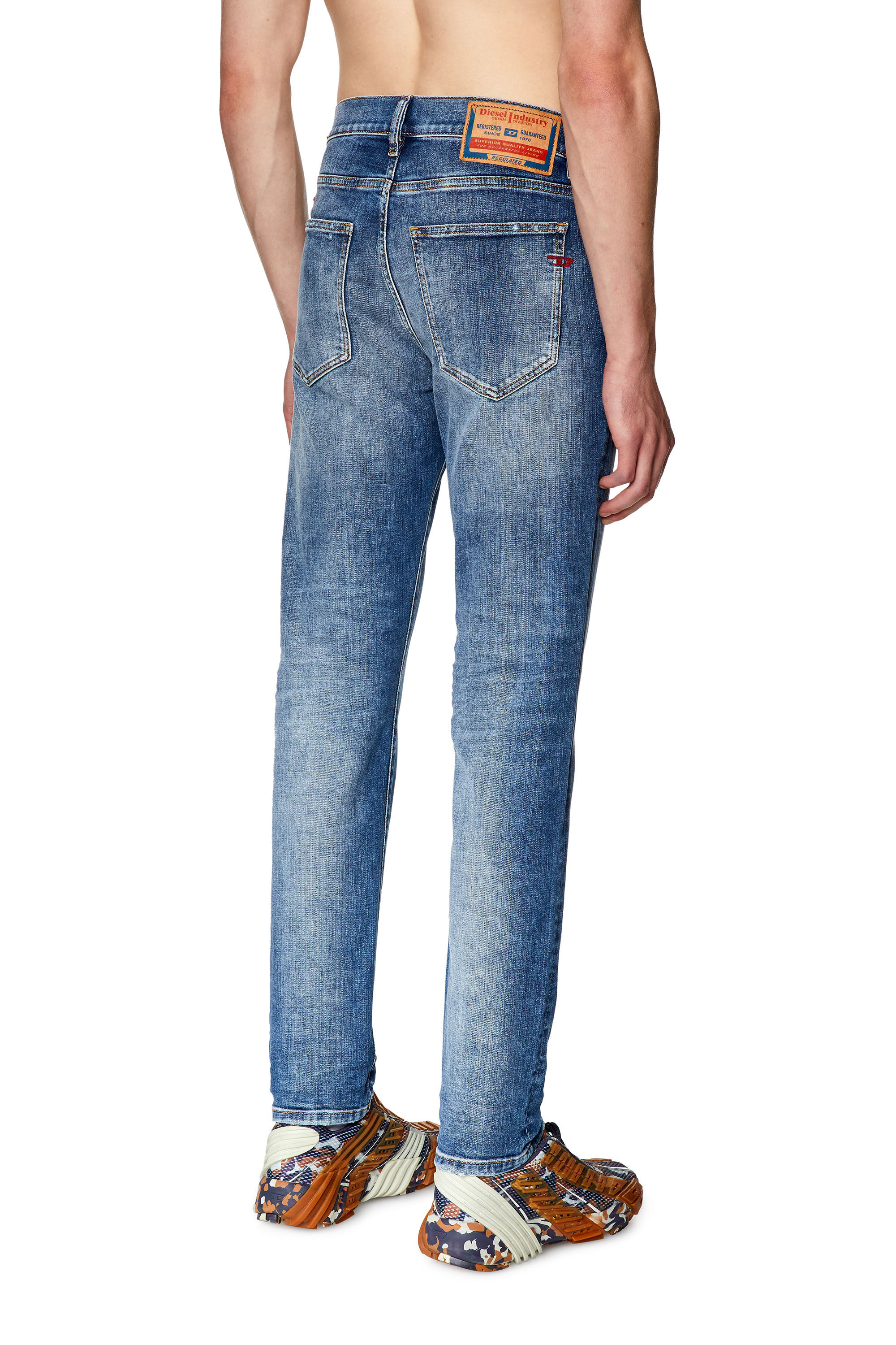 Diesel - Slim Jeans 2019 D-Strukt 09G32, Medium blue - Image 4