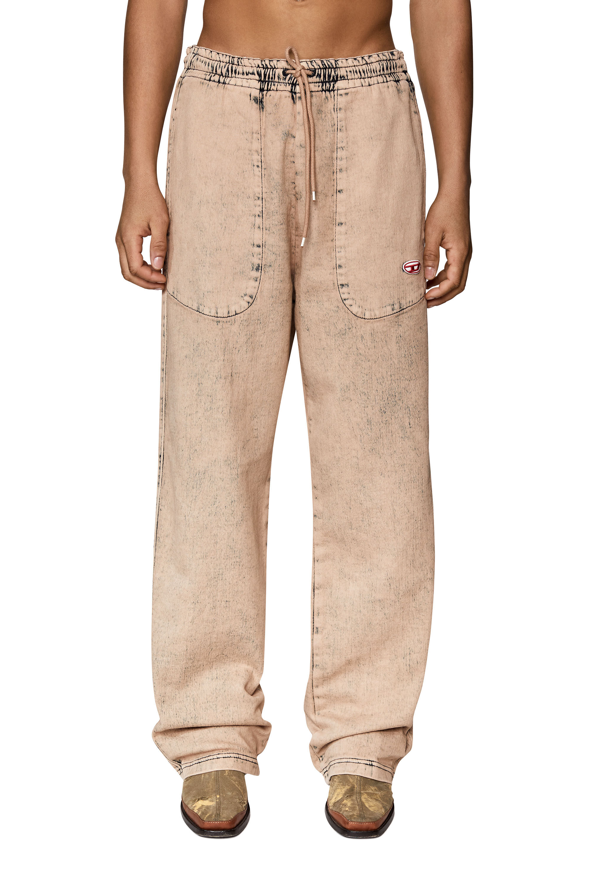 Diesel - D-Martians Track Denim 09D16 Straight,  - Image 3