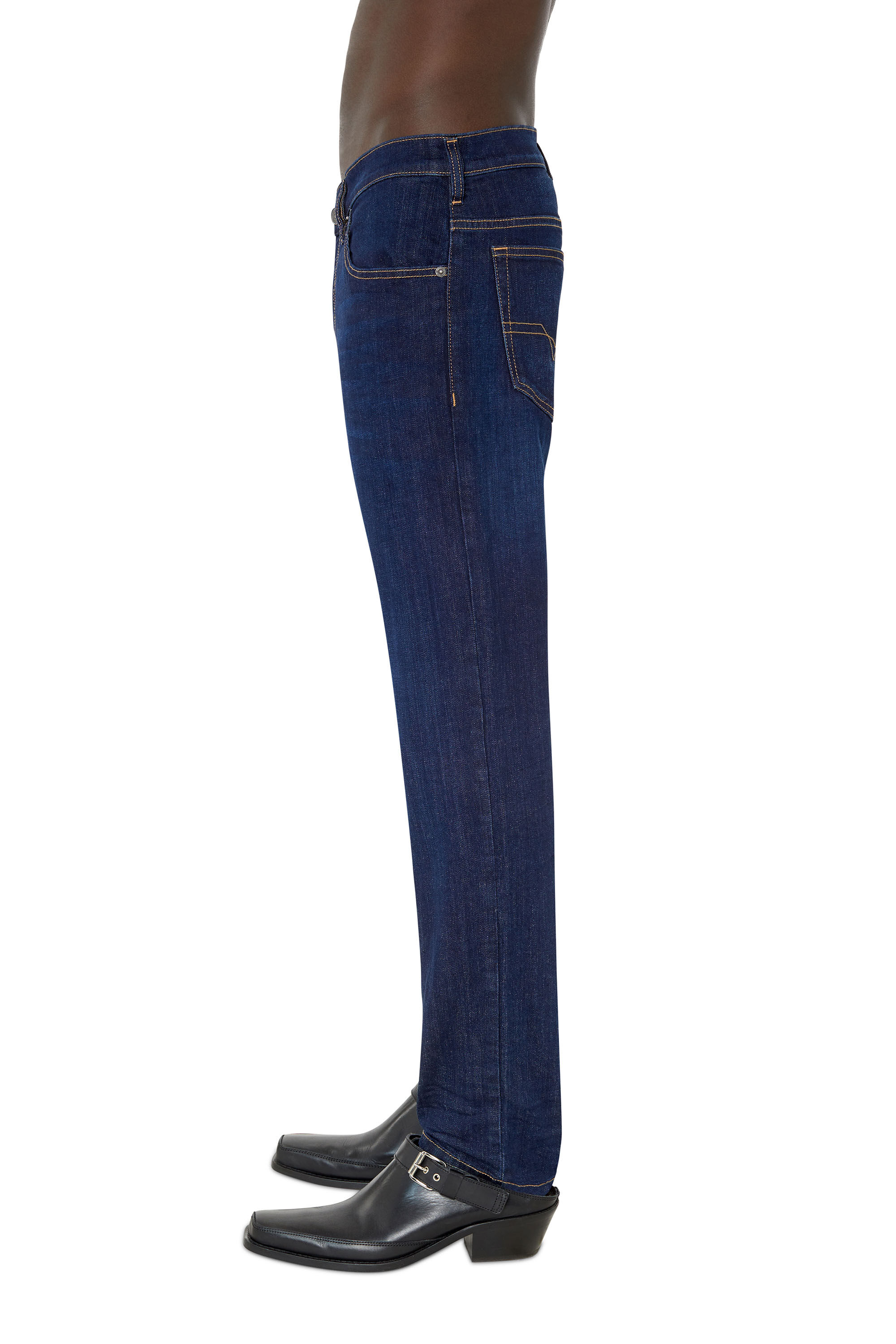 Diesel - Tapered Jeans D-Yennox 0IHAQ, Dark Blue - Image 5