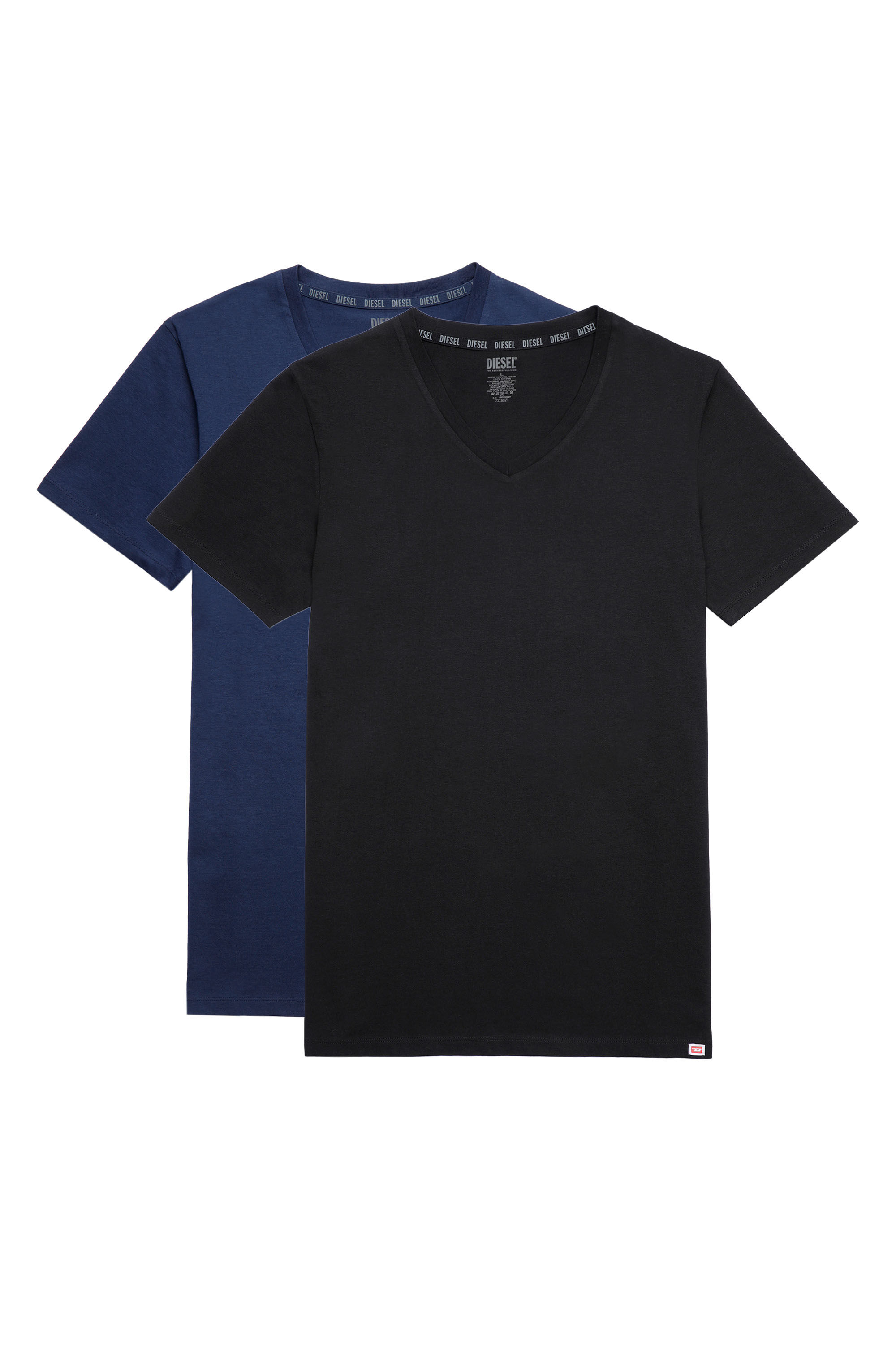 Diesel - UMTEE-MICHAEL-TUBE-TWOPACK, Blue/Black - Image 1