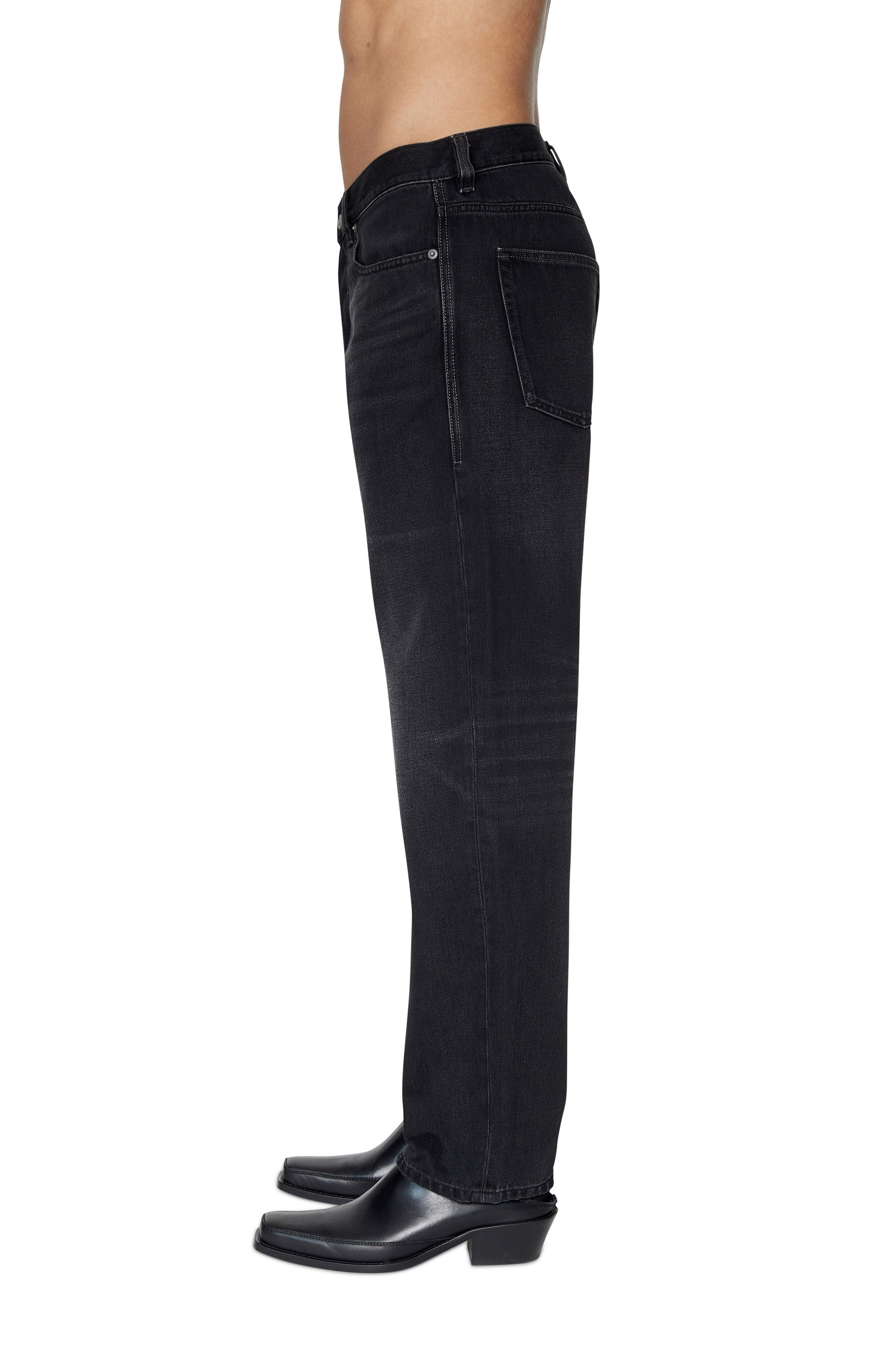 Diesel - Straight Jeans 2010 D-Macs 09B88, Black/Dark grey - Image 5