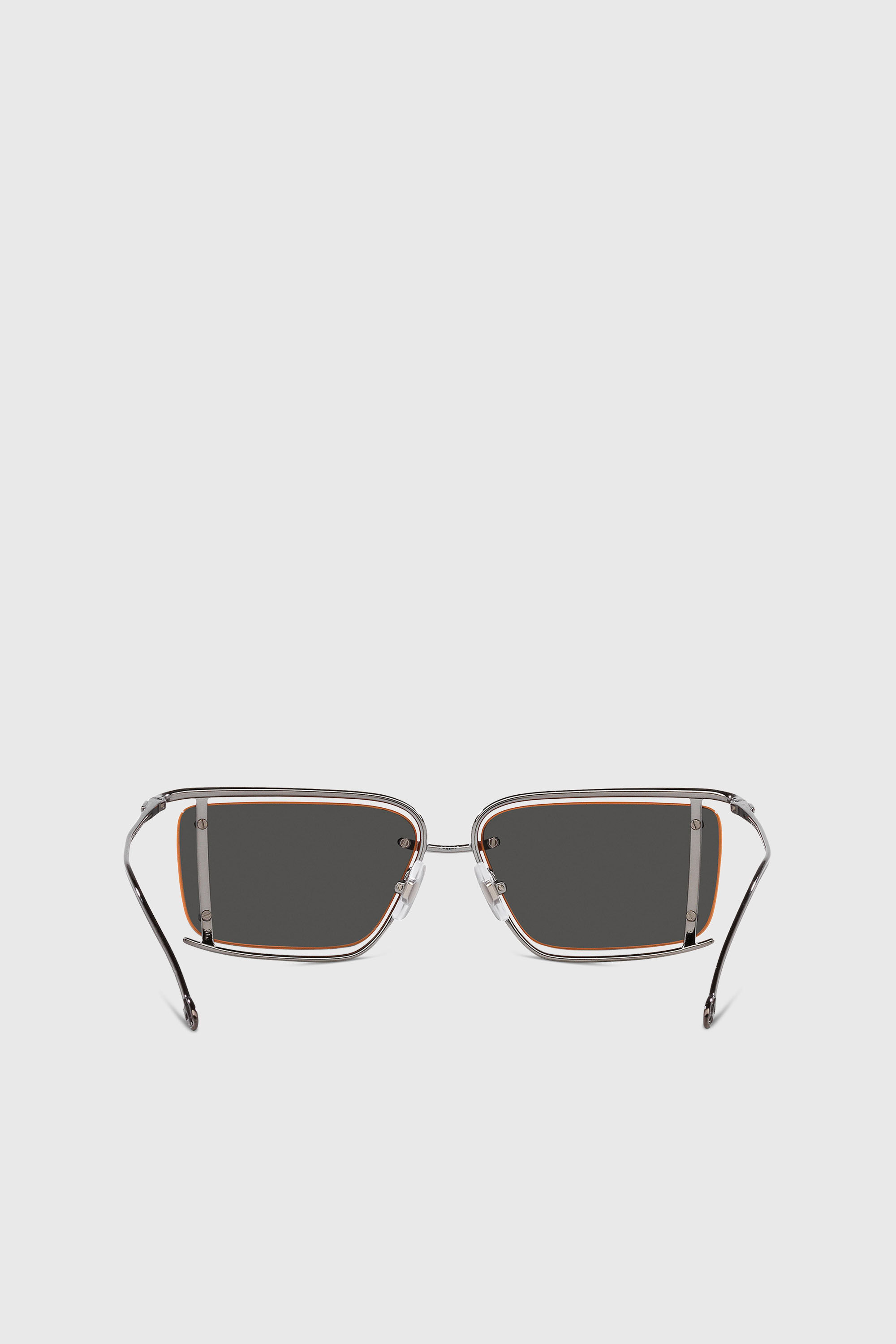Diesel - 0DL1002, Unisex's Rectangle sunglasses in Black - 3