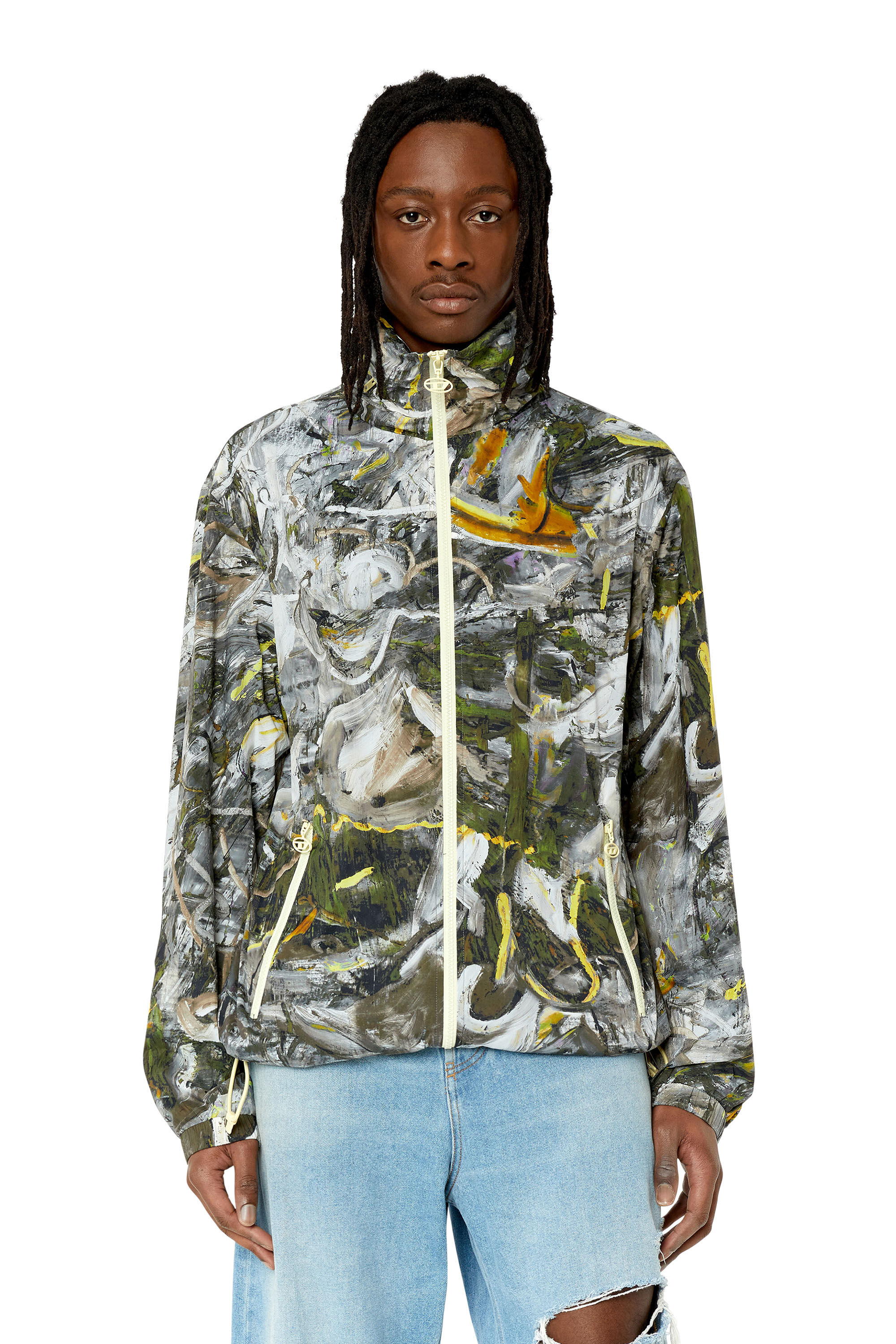 Diesel - J-WARREL-PRINT, Black/White - Image 3