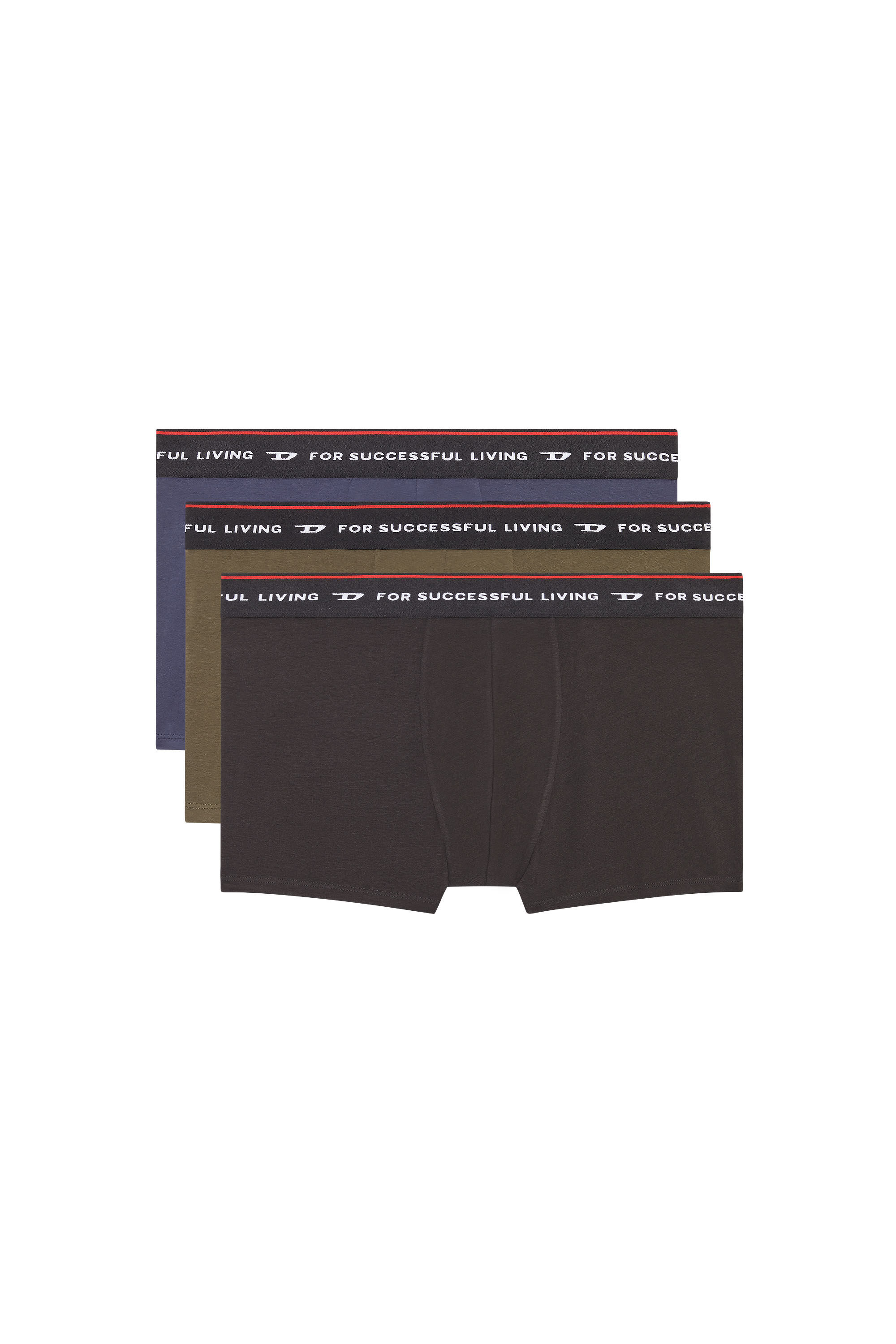Diesel - UMBX-DAMIENTHREEPACK, Black/Brown - Image 1