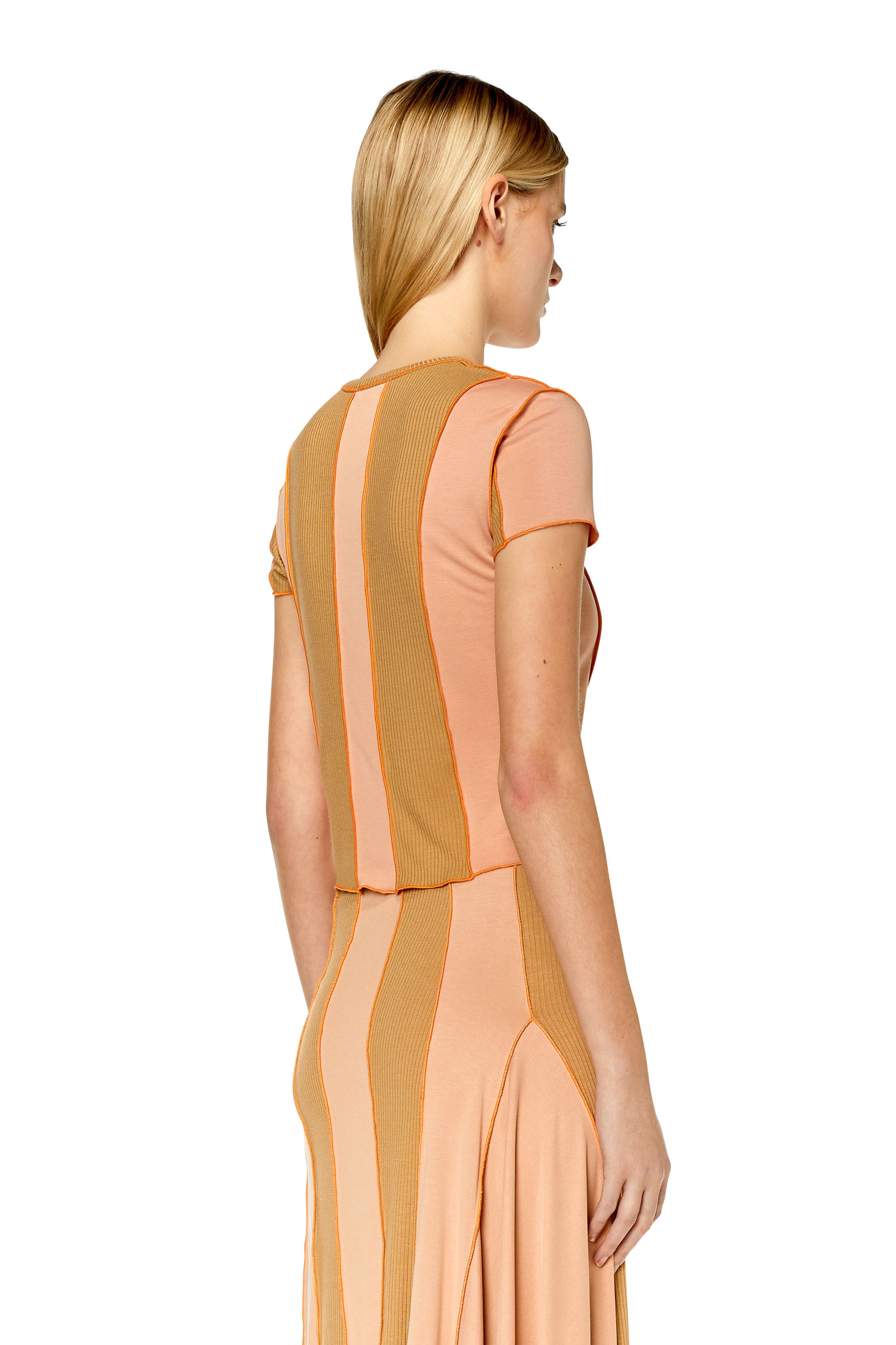 Diesel - T-LINUTY, Brown/Pink - Image 4