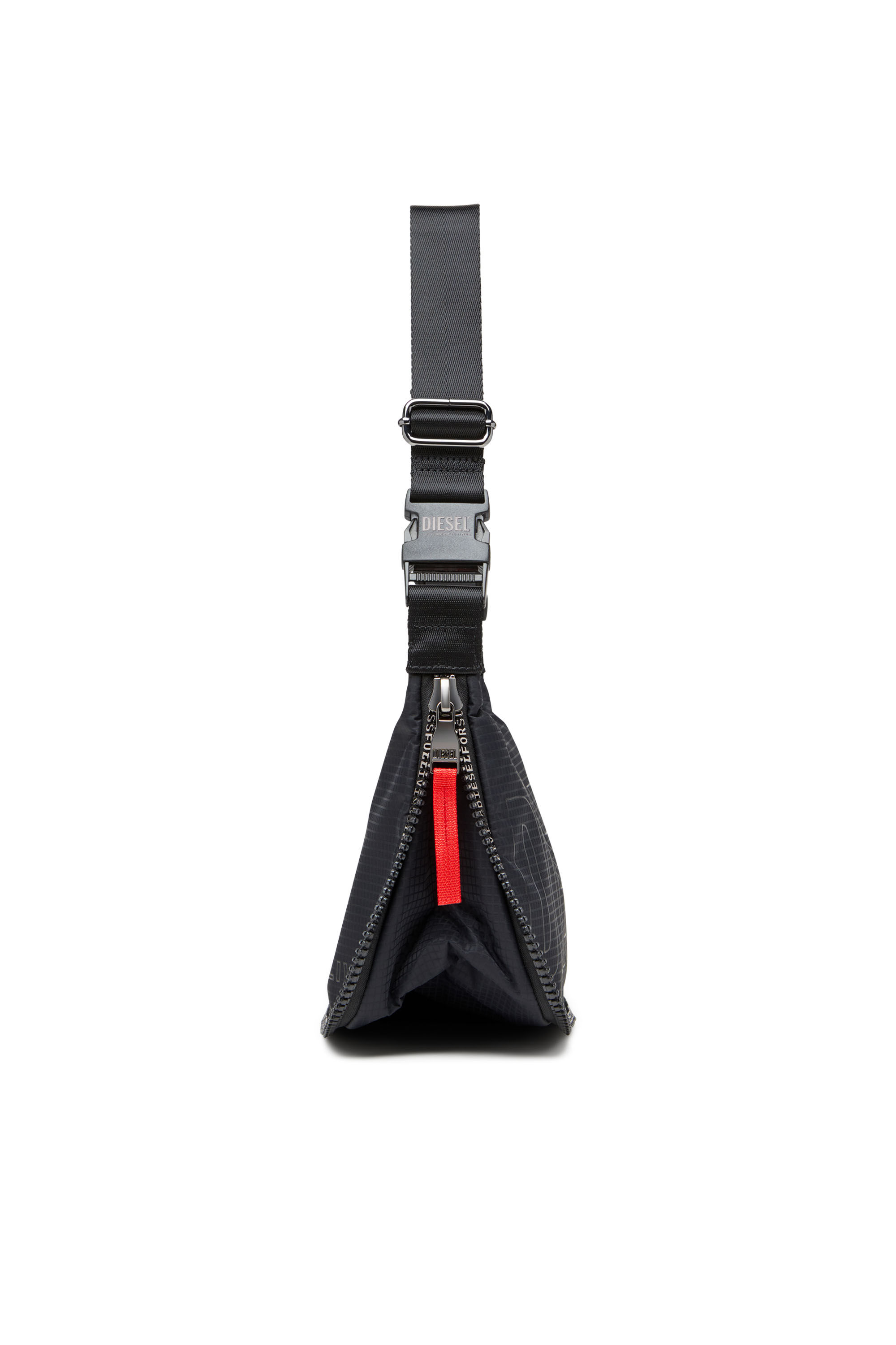 DIESELショルダーバッグ Women's Zip-D X-Expandable utilitarian shoulder bag | Black | Diesel
