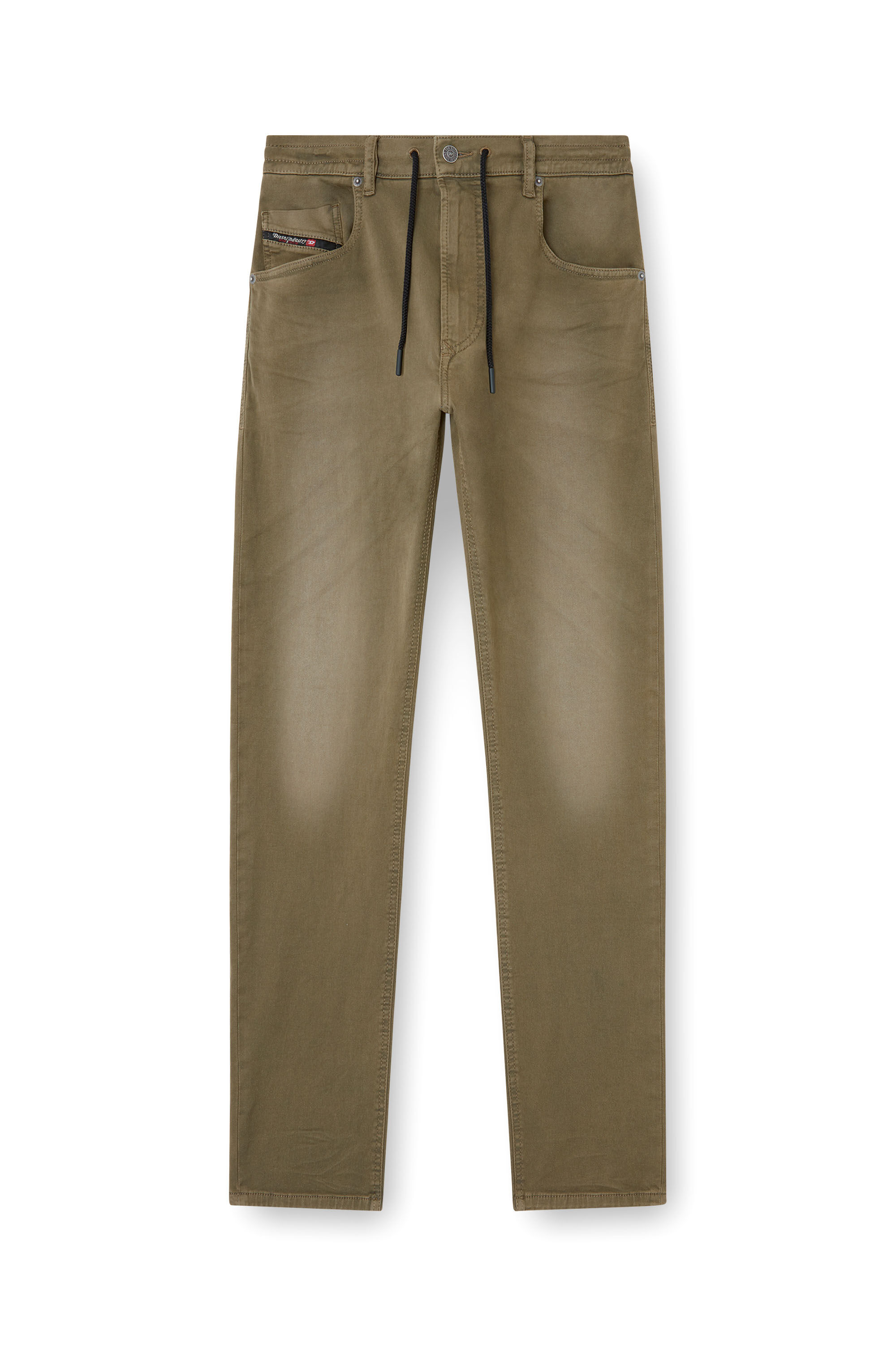 Diesel - Man's Regular 2030 D-Krooley Joggjeans® 0670M, Green - 2