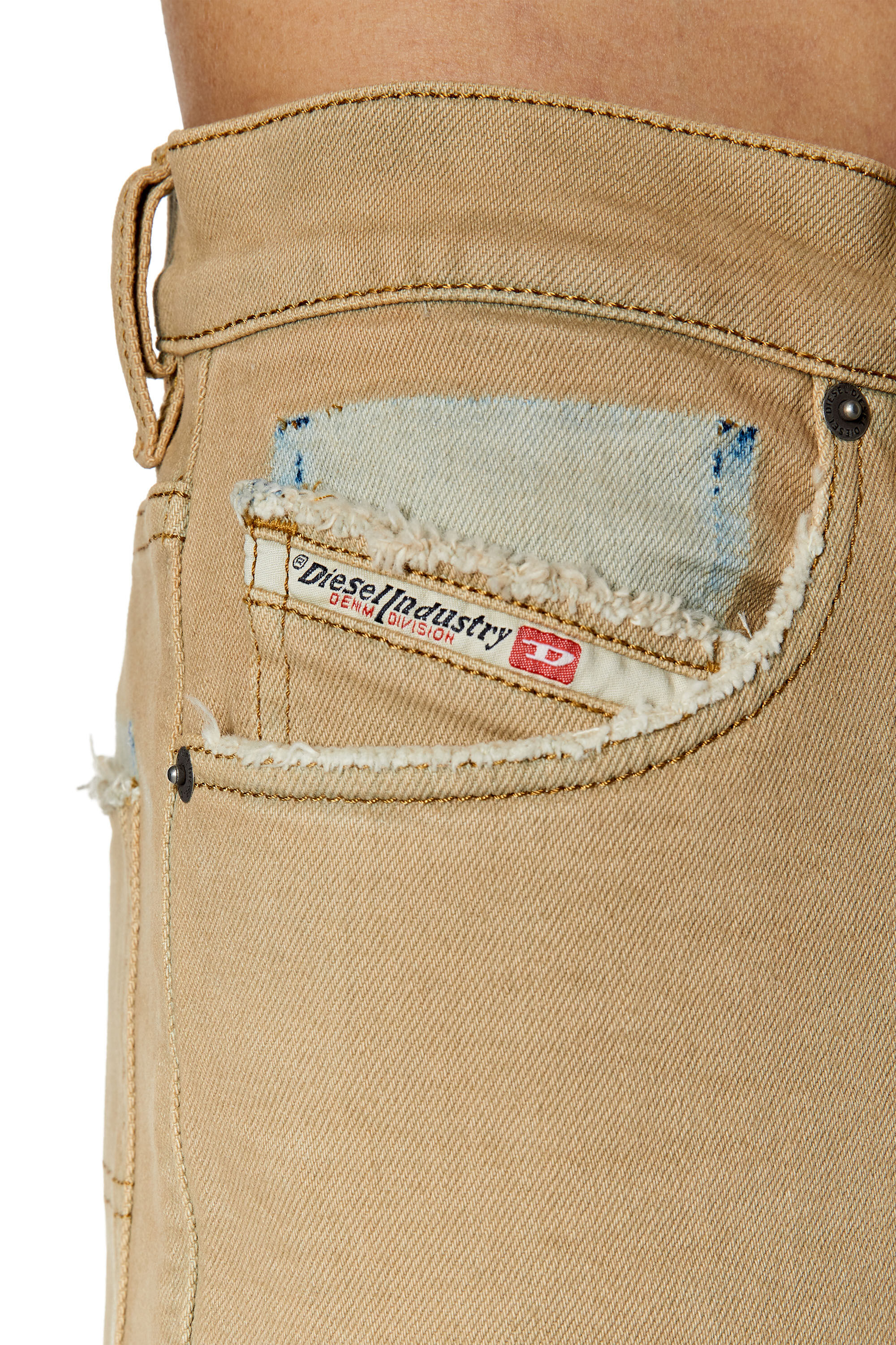 Diesel - 1995 D-Sark 09F24 Straight Jeans, Beige - Image 5