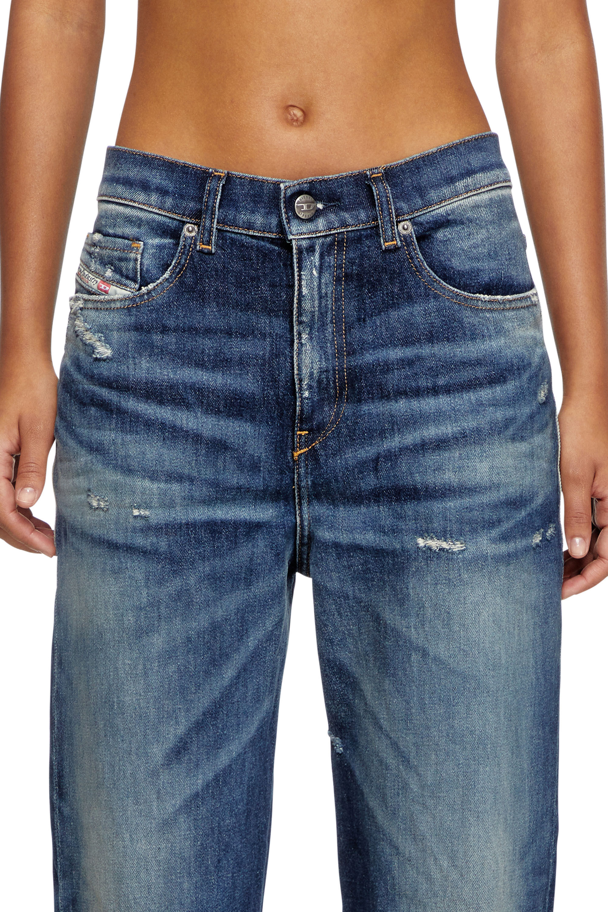 Diesel - Woman's Regular Jeans 2016 D-Air 09J56, Dark Blue - 5