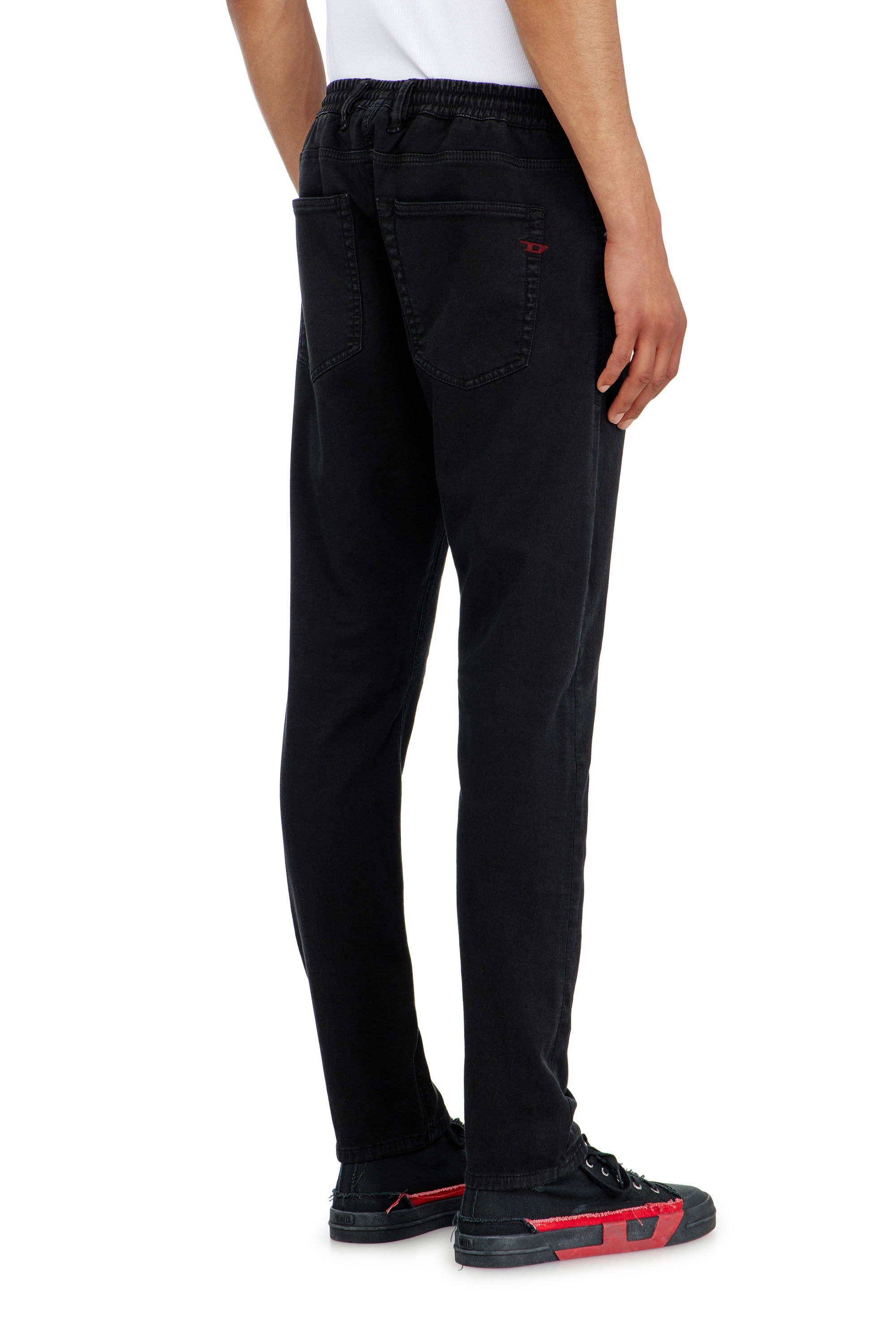 Men's Regular Jeans | Black/Dark grey | Diesel 2032 D-Krooley