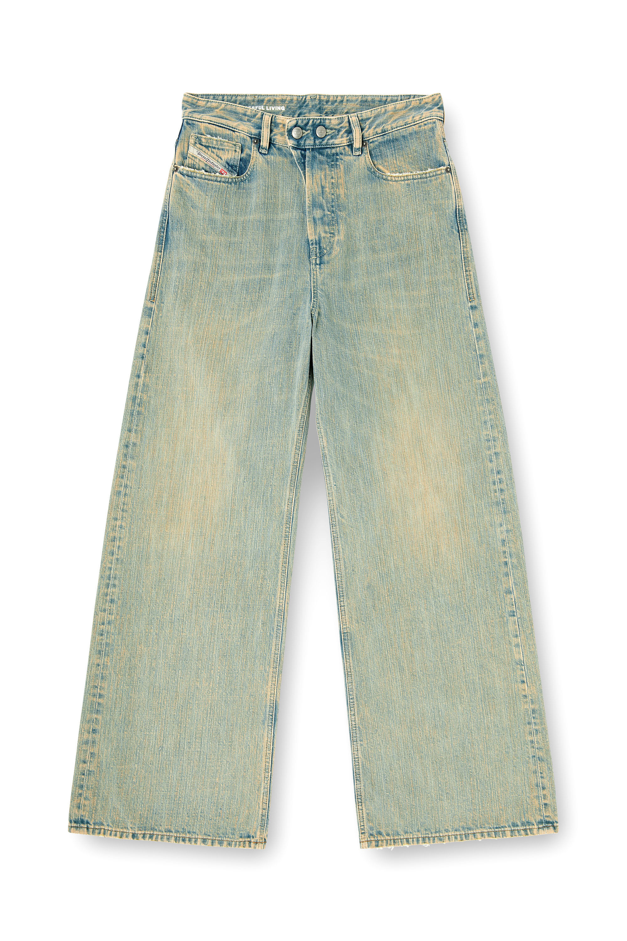 Diesel - Woman's Relaxed Jeans 1996 D-Sire 007CY, Medium blue - 2