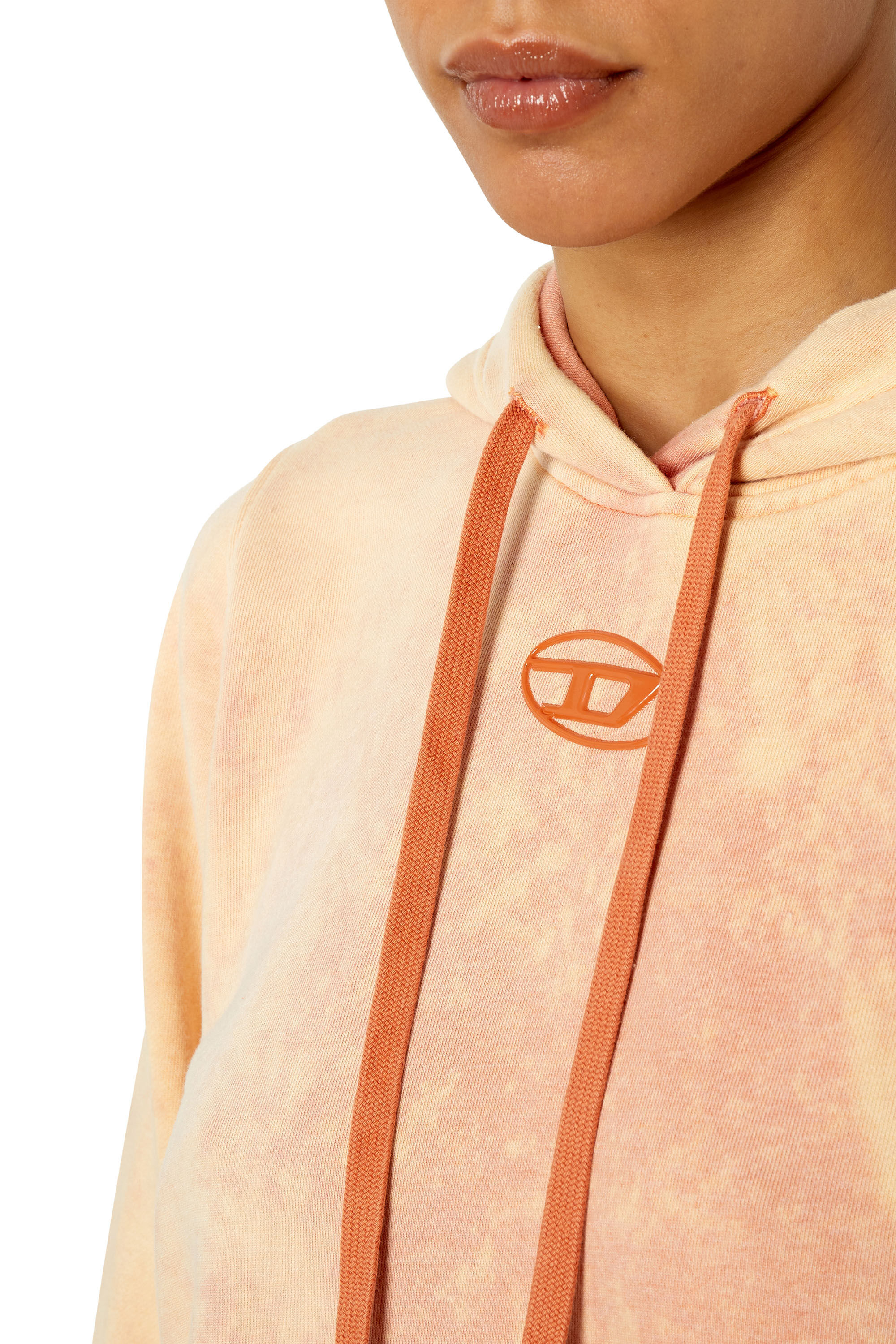 Diesel - F-REGGY-HOOD-G2, Orange - Image 5
