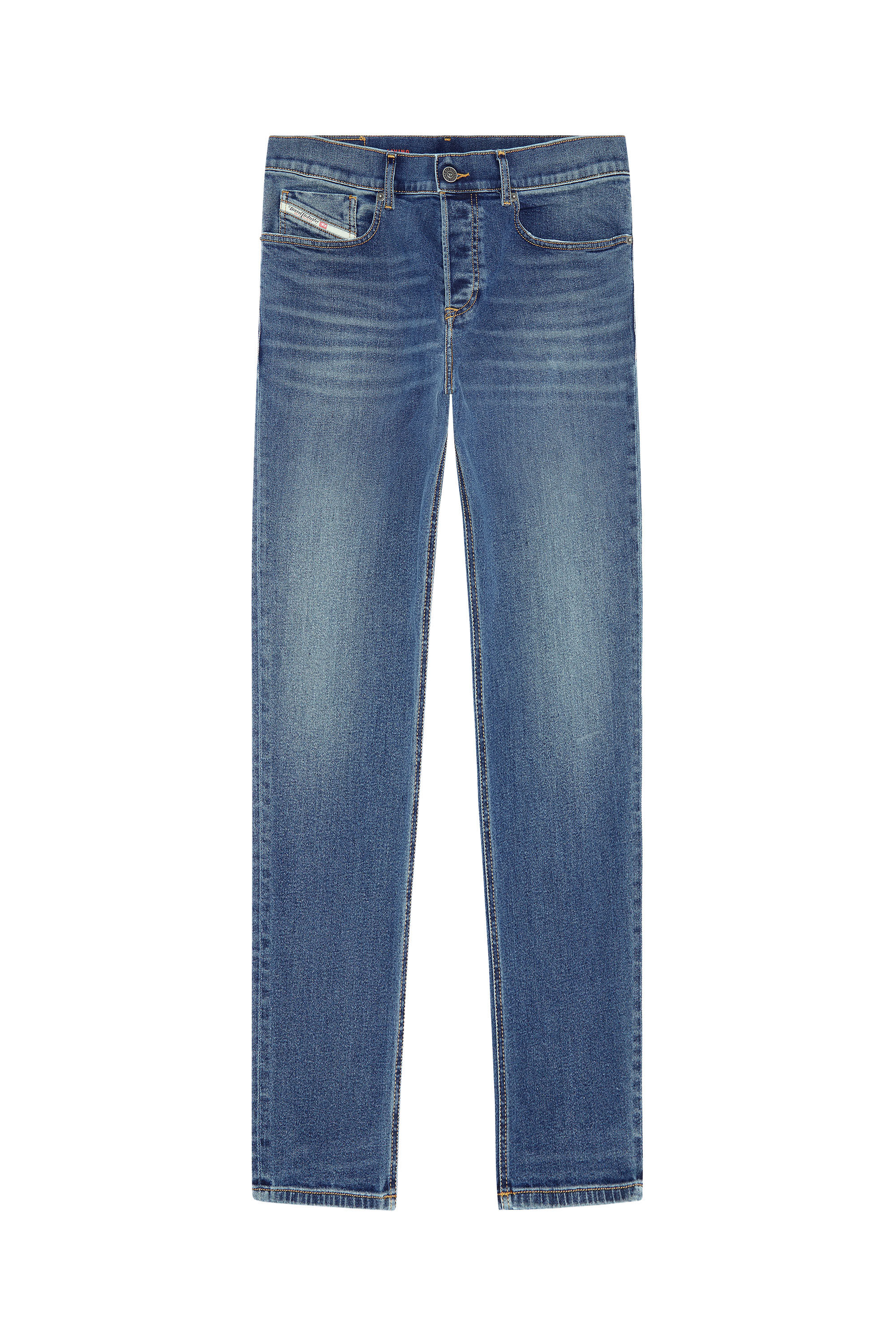 Diesel - 2005 D-Fining 09D54 Tapered Jeans, Medium blue - Image 2
