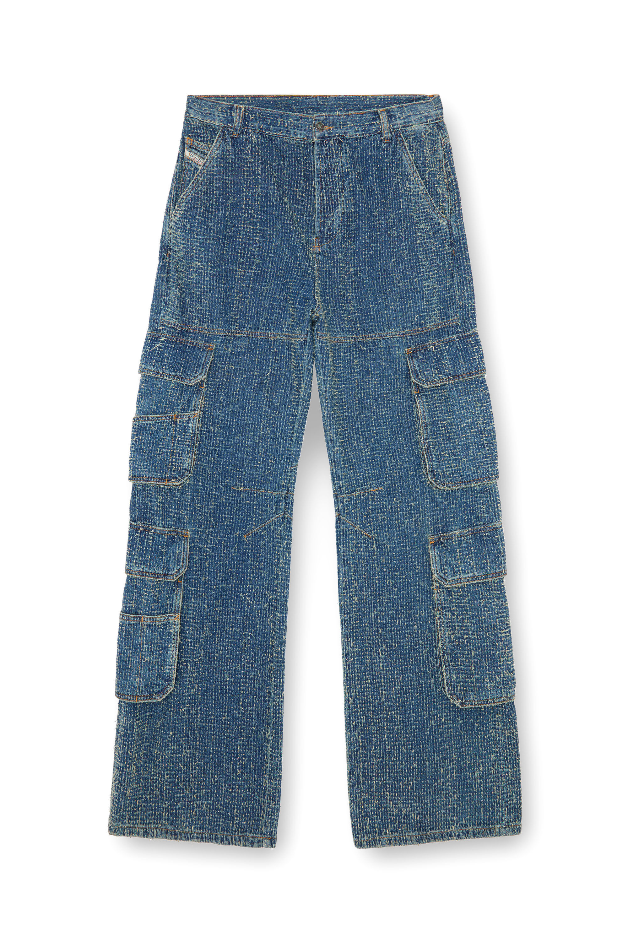 Diesel - Woman's Relaxed Jeans 1996 D-Sire 0PGAH, Medium blue - 2